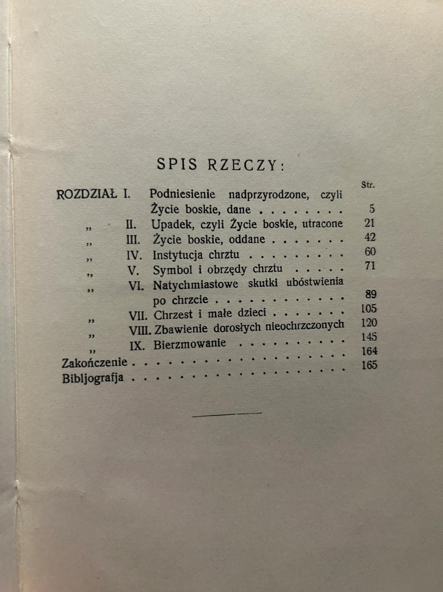 Chrzest i bierzmowanie - T.J. Raoul Plus [1932 r.]