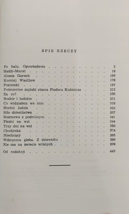 Dzieła Lew Tołstoj (tomy 1-4, 8-14) Wojna i pokój, Anna Karenina...