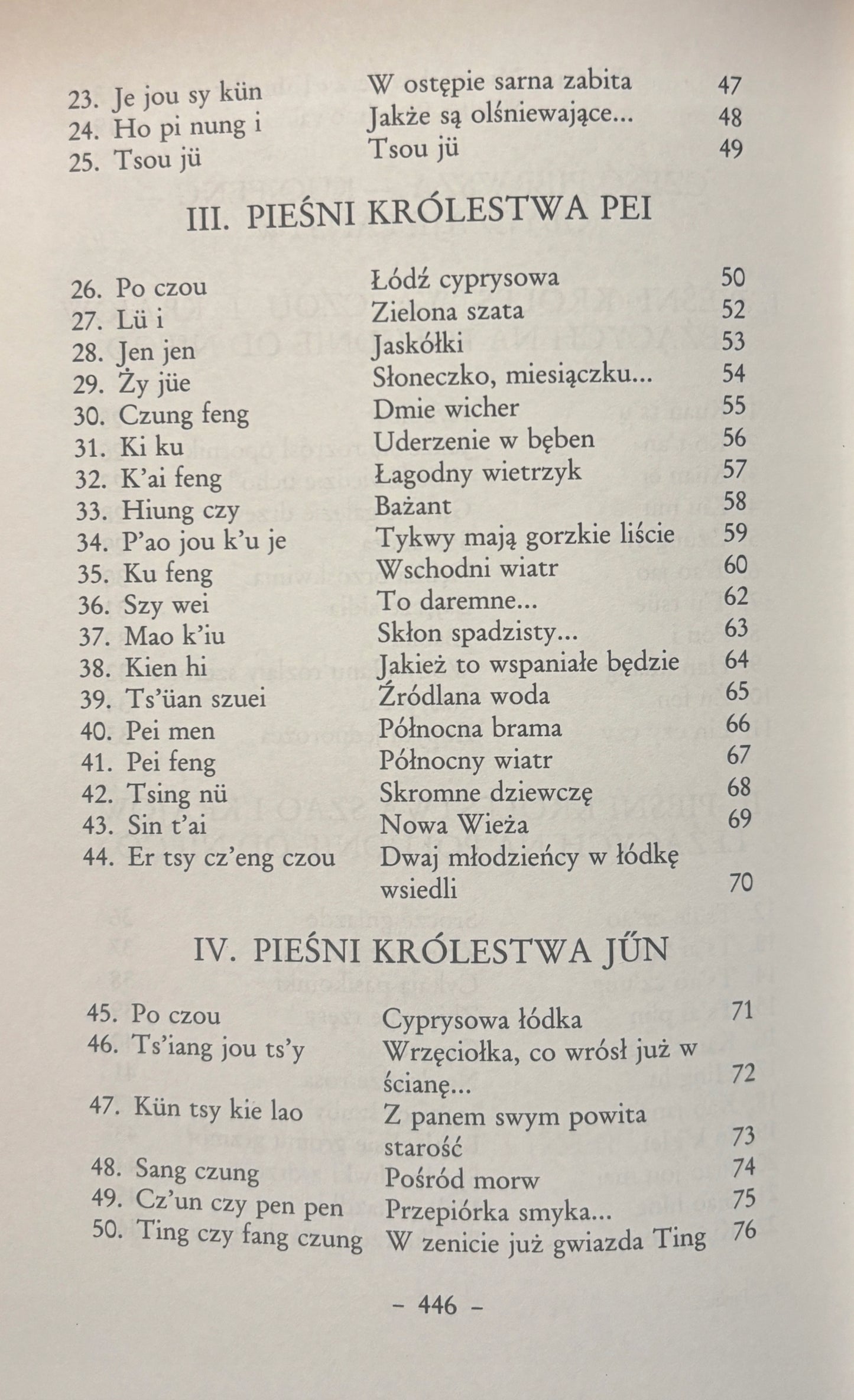 Księga Pieśni. Konfucjusz