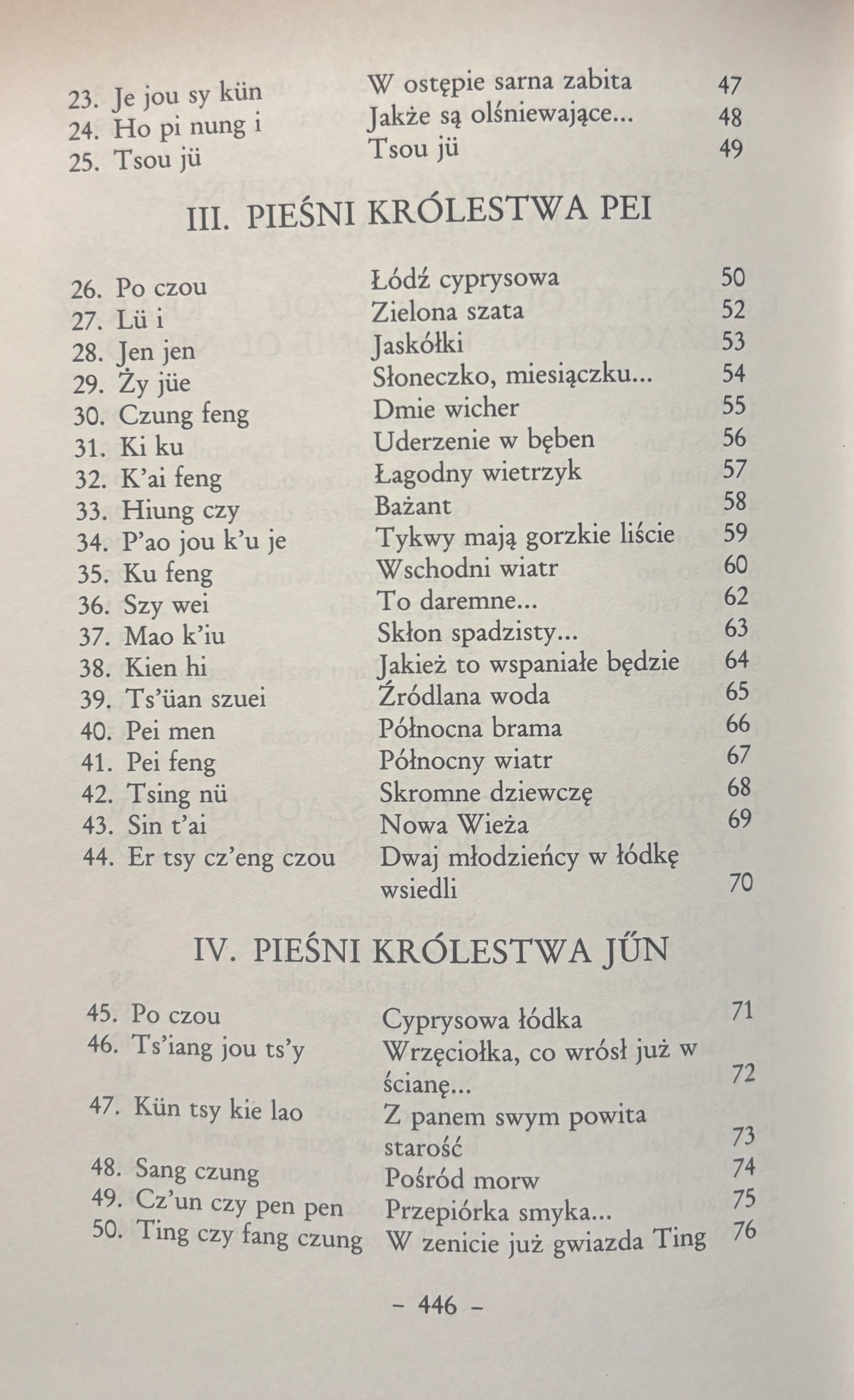 Księga Pieśni. Konfucjusz