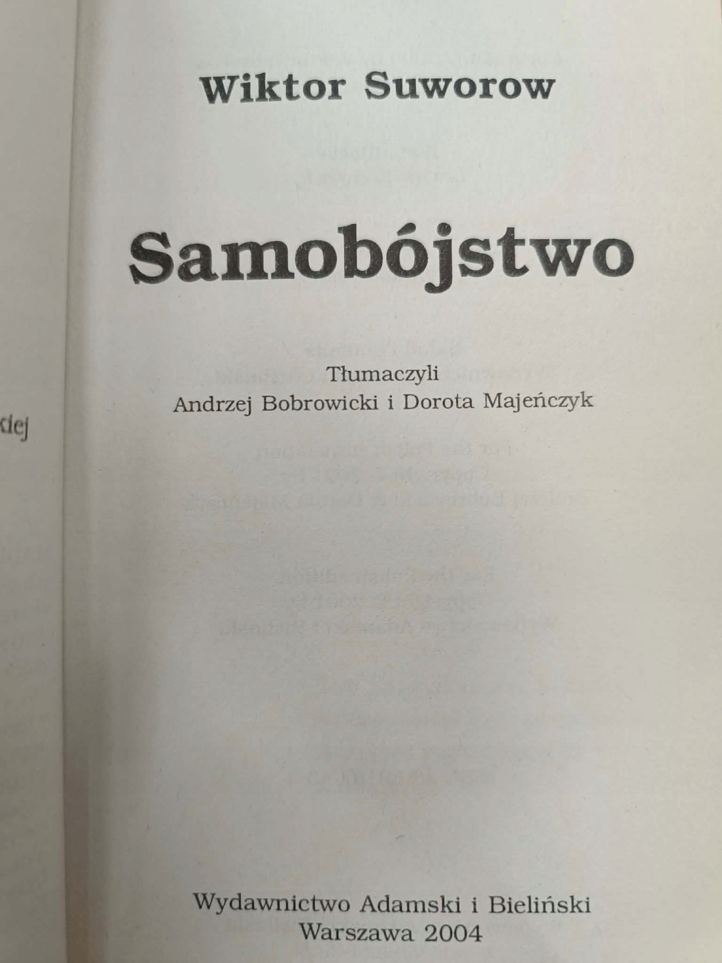Zestaw 8 książek, Wiktor Suworow