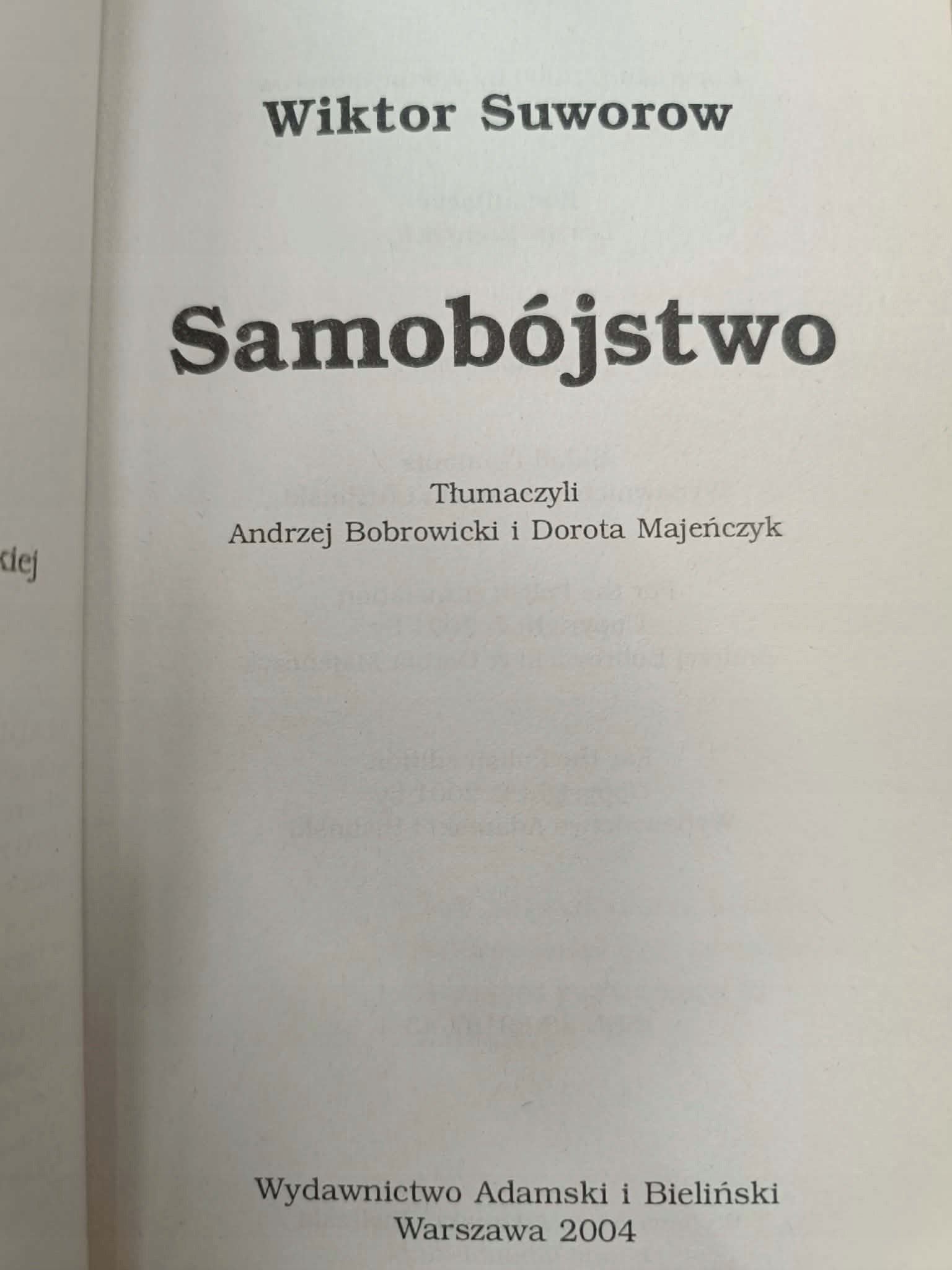 Zestaw 8 książek, Wiktor Suworow