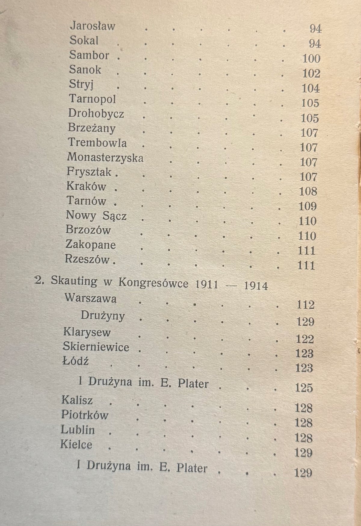 Pierwsze ćwierćwiecze harcerstwa żeńskiego Część I Ewa Grodecka [1937]