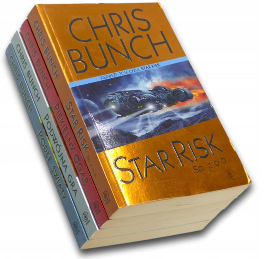 Star Risk Sp. z o.o.+Podłe światy+Podwójna gra+Piekielny ogar - Chris Bunch