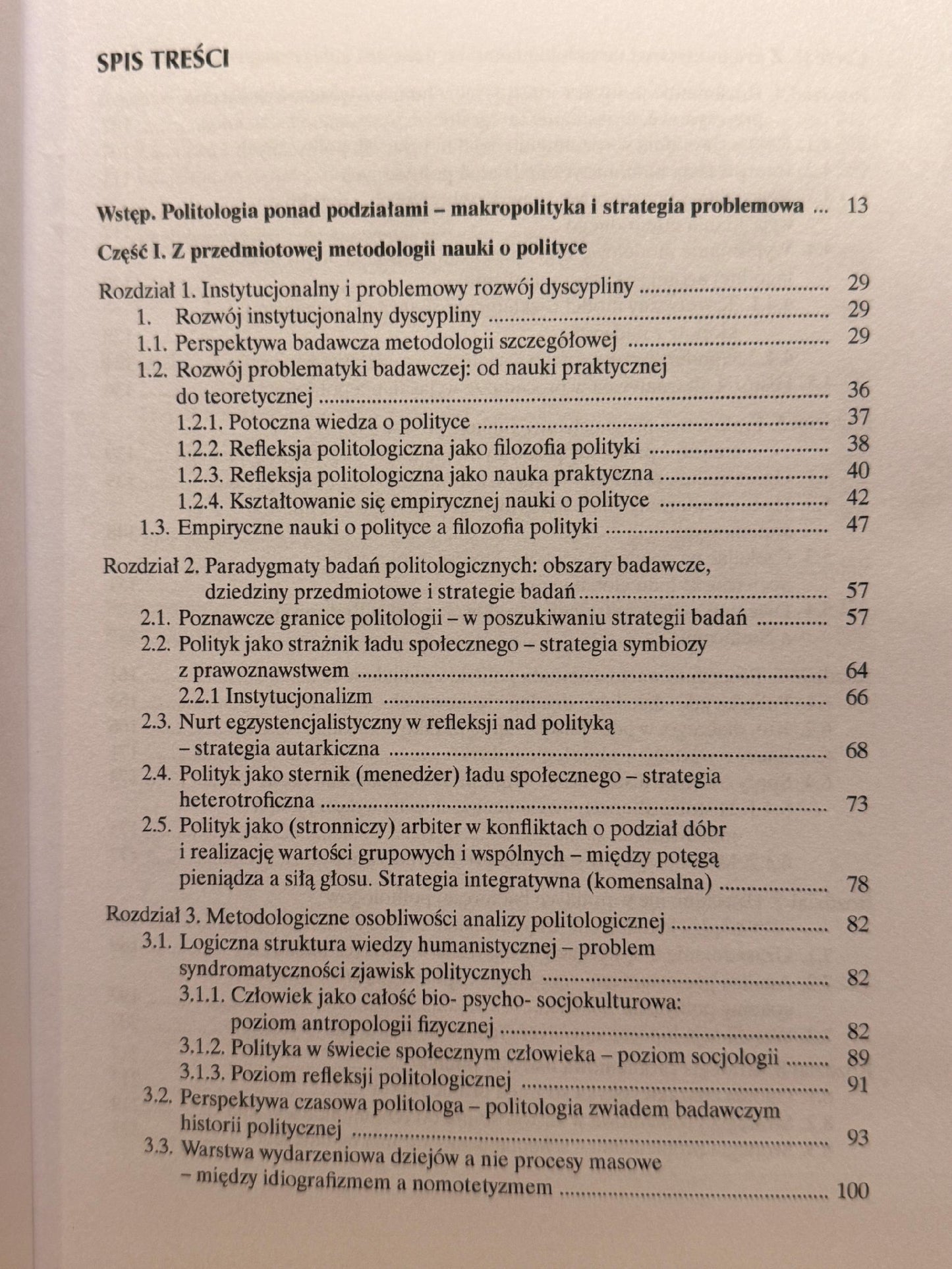 Rozumienie polityki Tadeusz Klementewicz