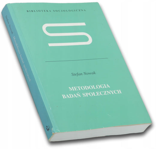 Metodologia badań społecznych, Stefan Nowak