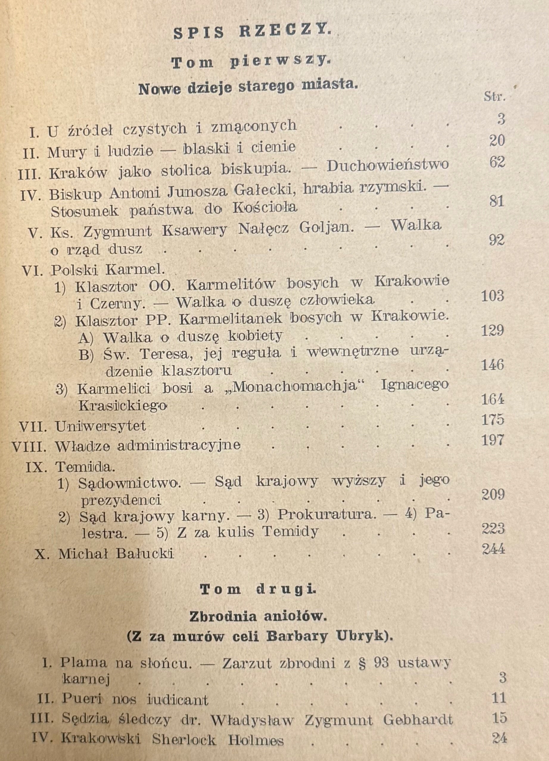 Mały Rzym Juljusz Stanisław Harbut T.I, II [1936]