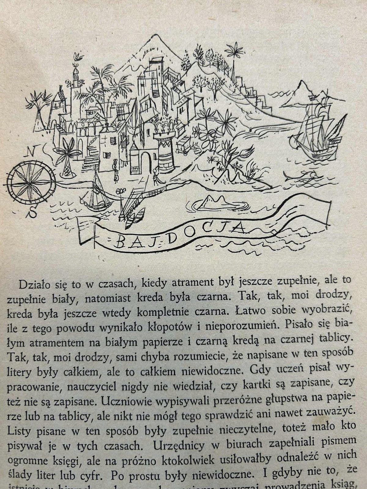 Podróże pana Kleksa - Jan Brzechwa [ilustracje J.M. Szancer, I wydanie]