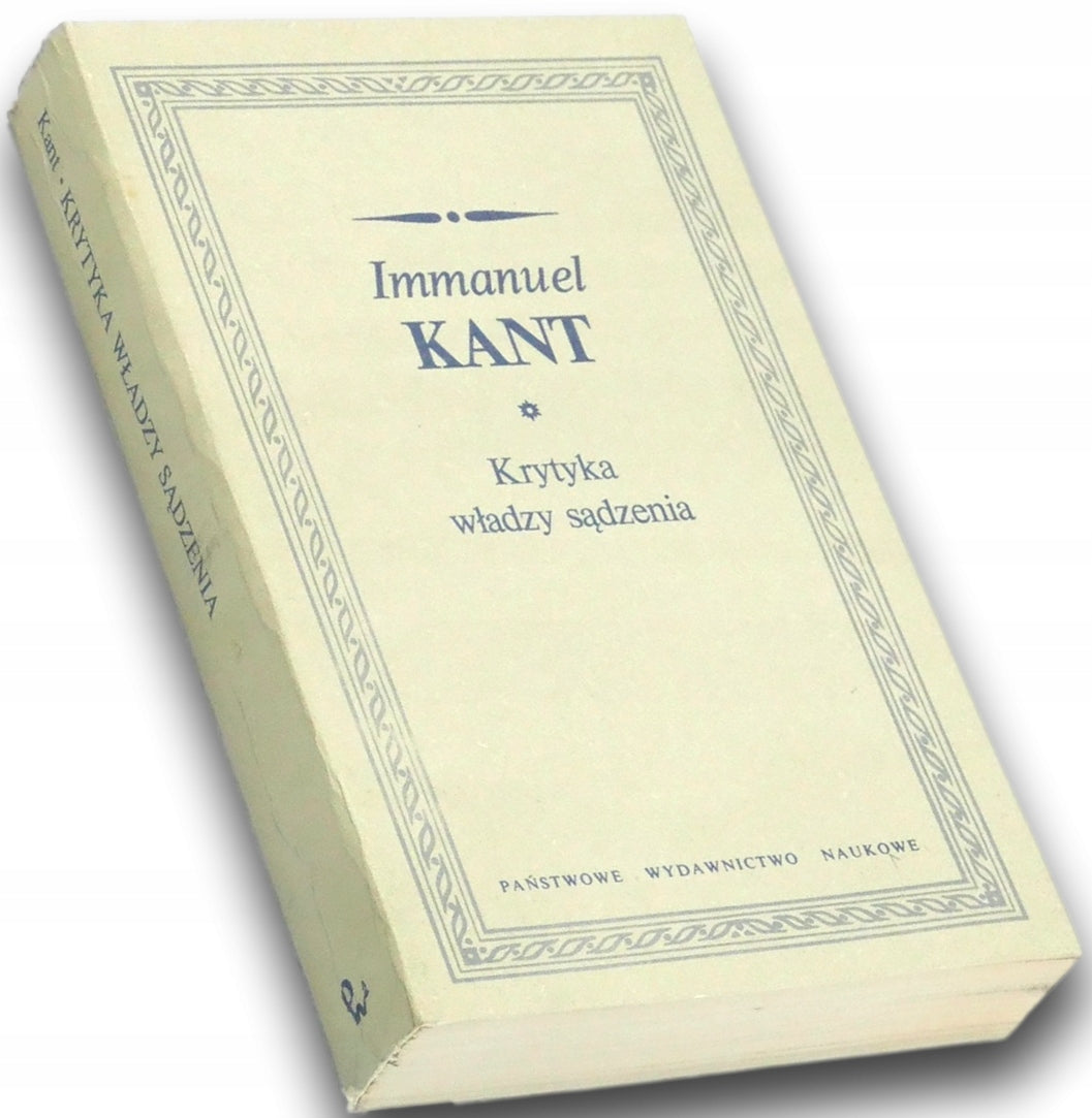 Krytyka władzy sądzenia Immanuel Kant