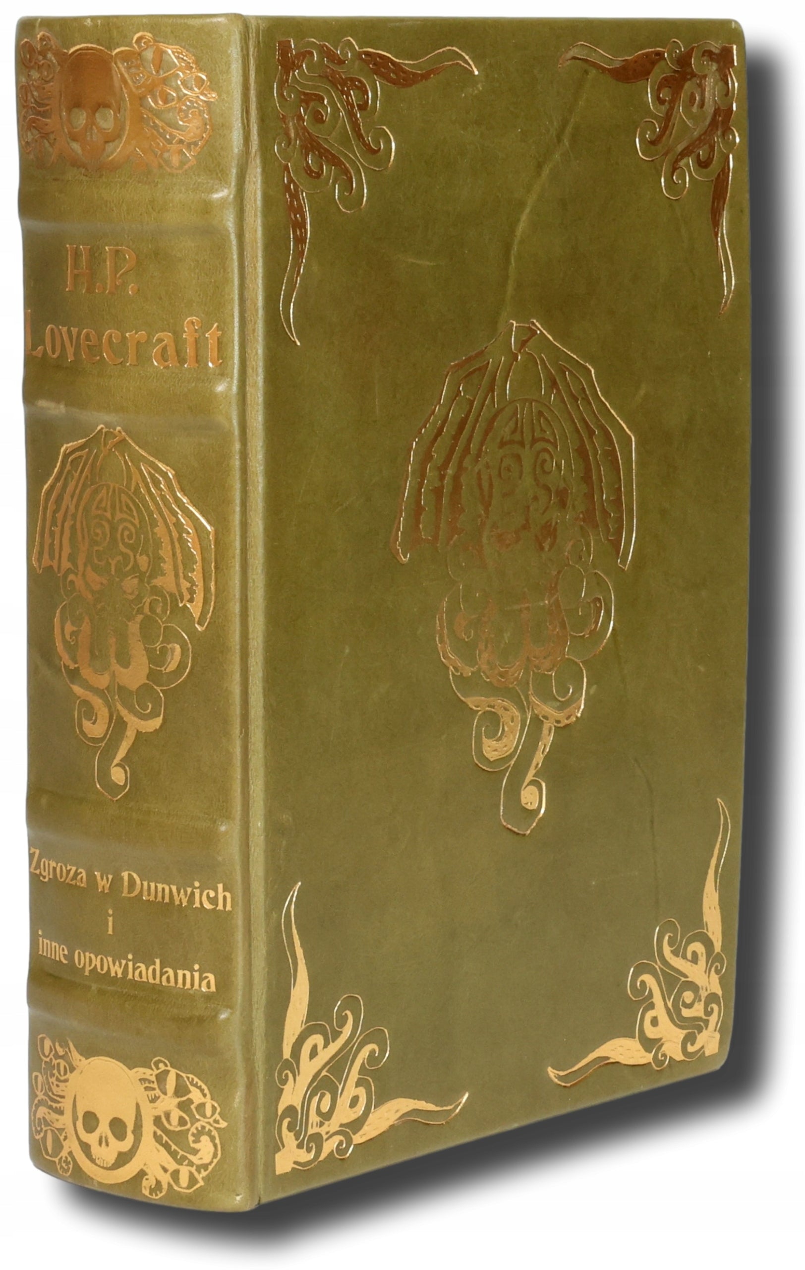 Zgroza w Dunwich, H. P. Lovecraft [oprawa artystyczna] [ręcznie malowana]