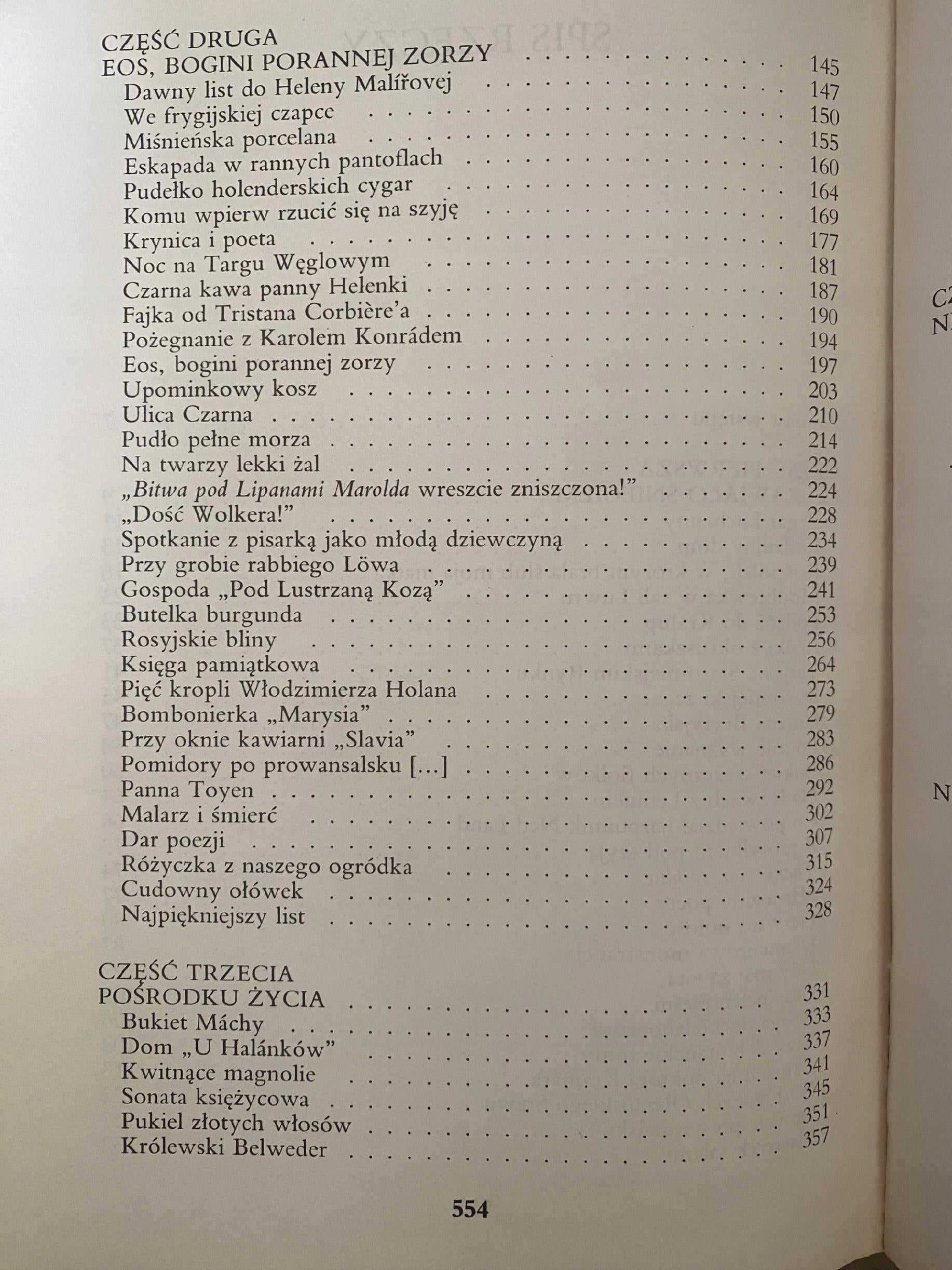 Wszystkie uroki świata Przypadki i wspomnienia Jaroslav Seifert