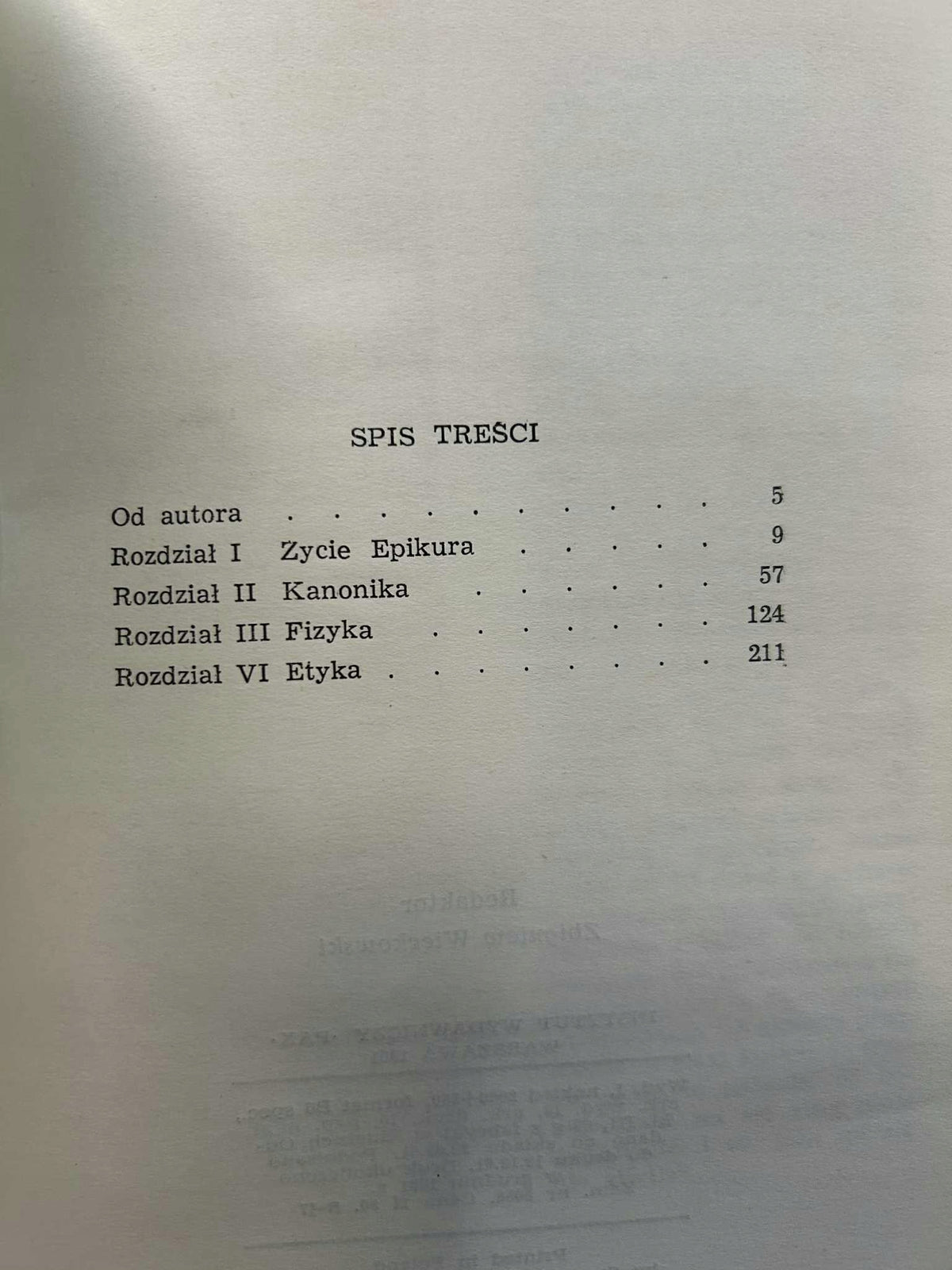 Hedonizm Epikura - Adam Krokiewicz