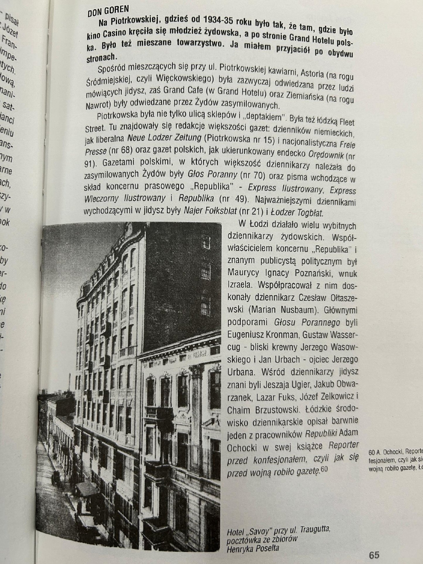 Zaginiona dzielnica. Łódź żydowska - ludzie i miejsca - Paweł Spodenkiewicz