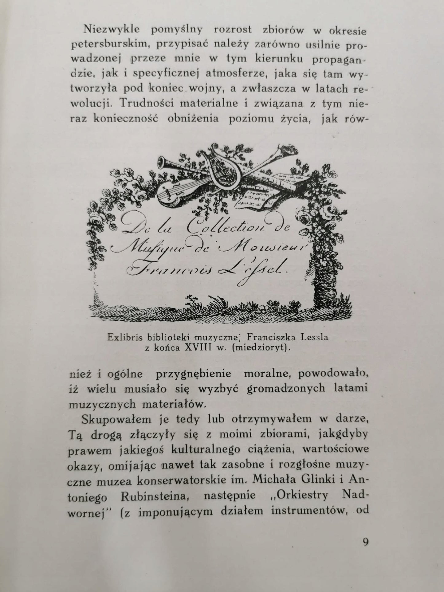Z doli i niedoli moich zbiorów muzycznych, E. Wrocki [1937]