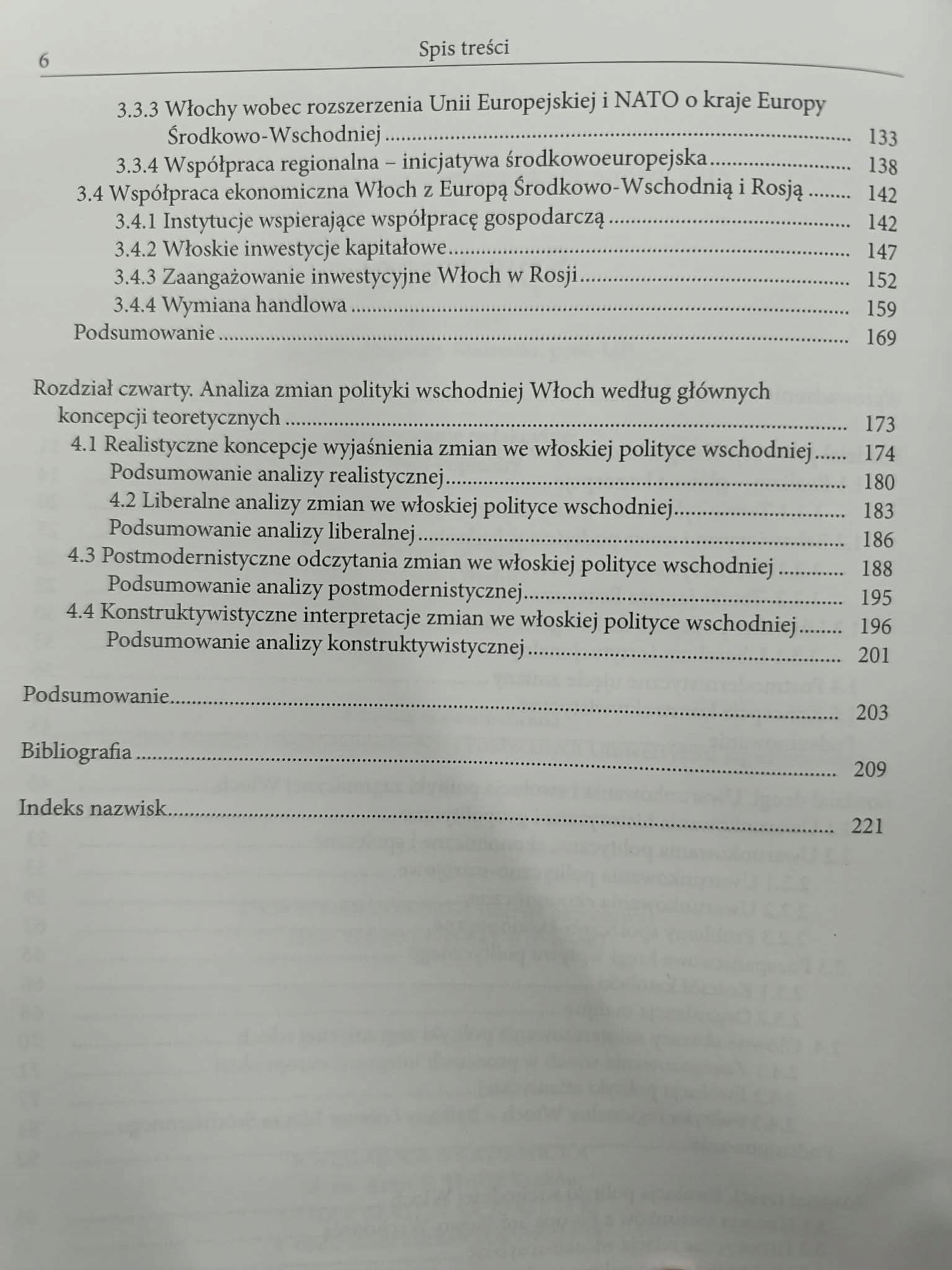Teorie zmiany na przykładzie włoskiej polityki wschodniej I. Krzyżanowska