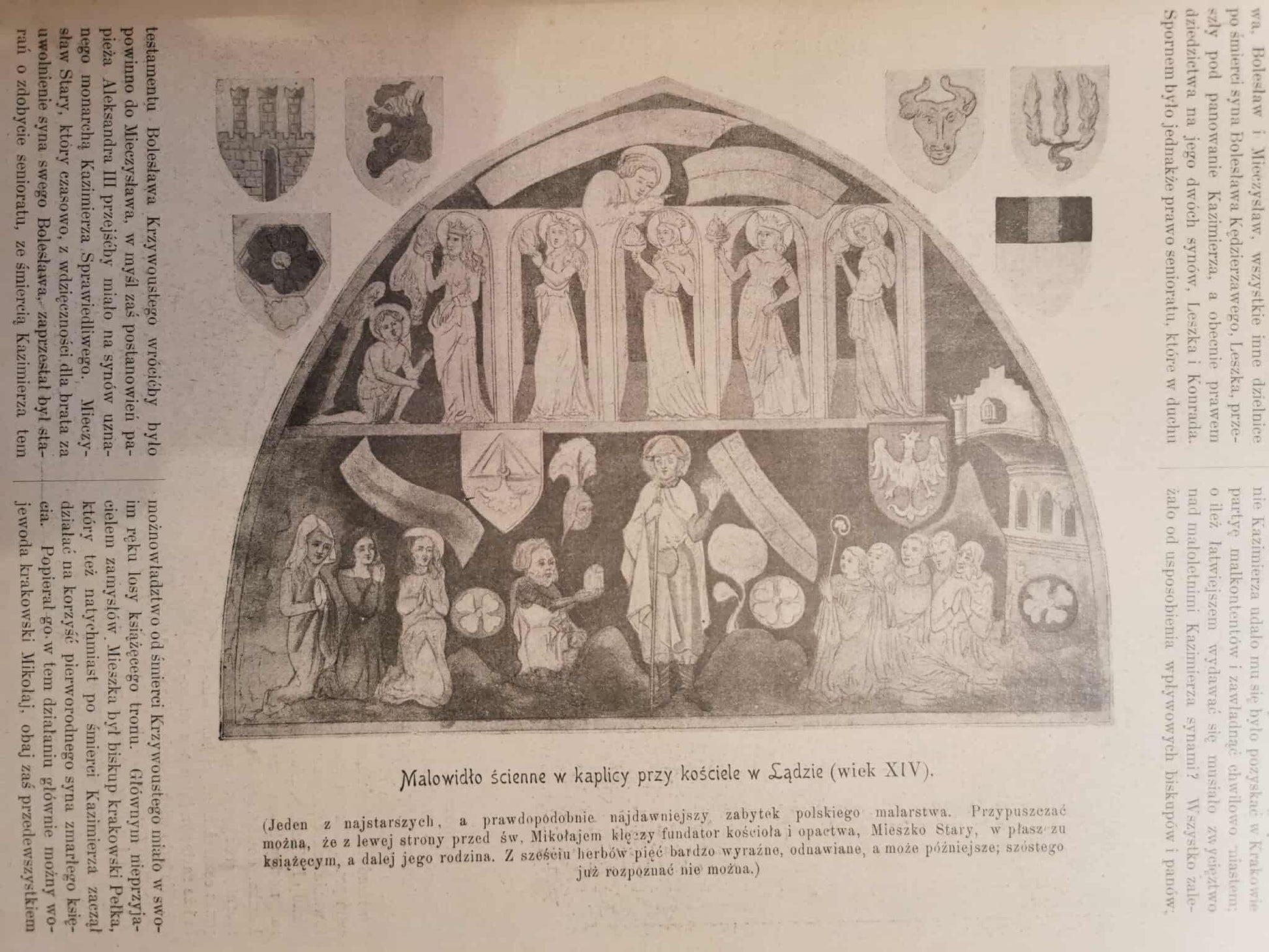 Ilustrowane Dz. Polski t.I-V+Dz. Porozbiorowe Narodu Polskiego t.I-IV[1904]