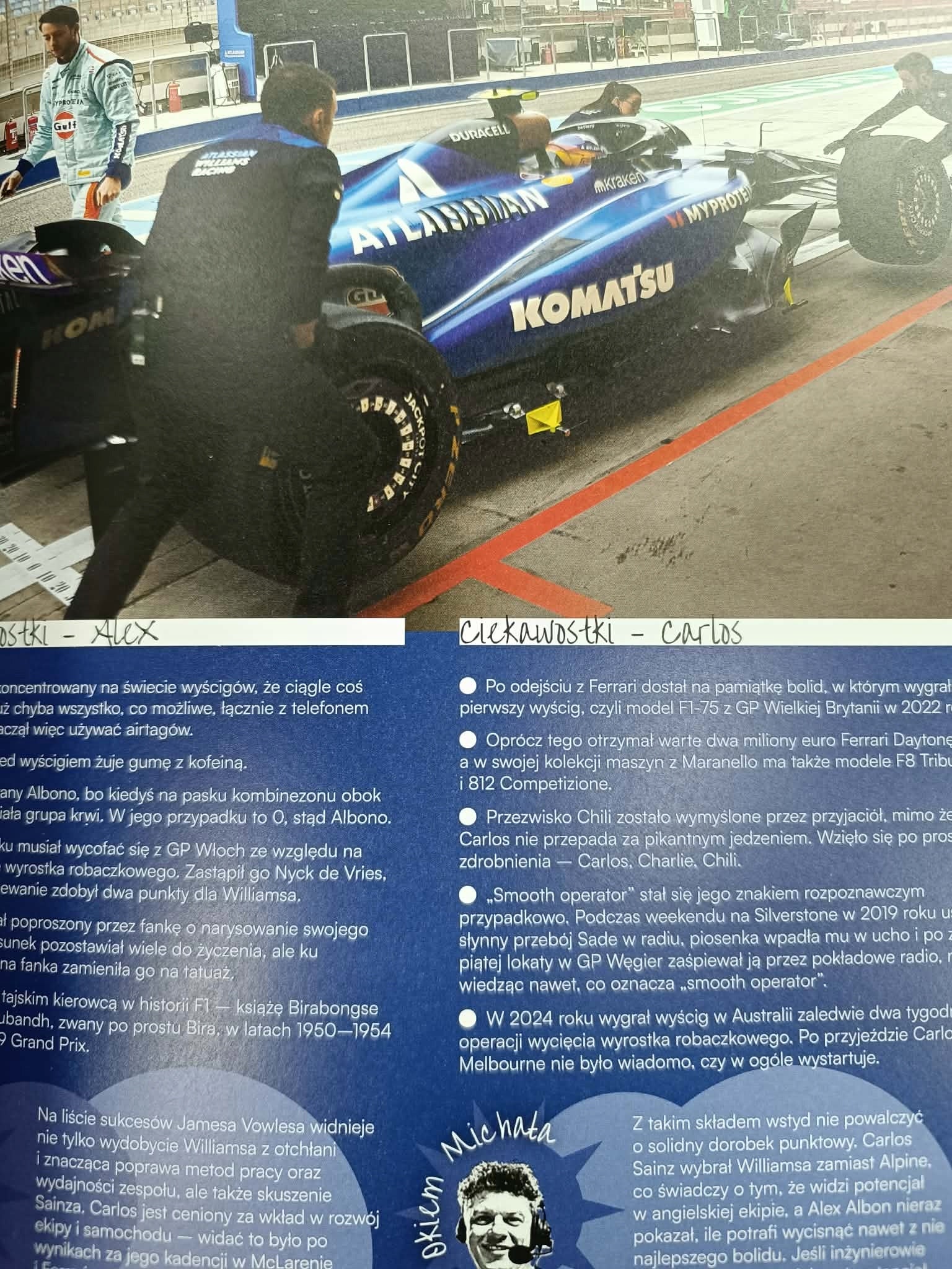 Magazyn F1 Michał Gąsiorowski, Mikołaj Sokół, Sezon 2025