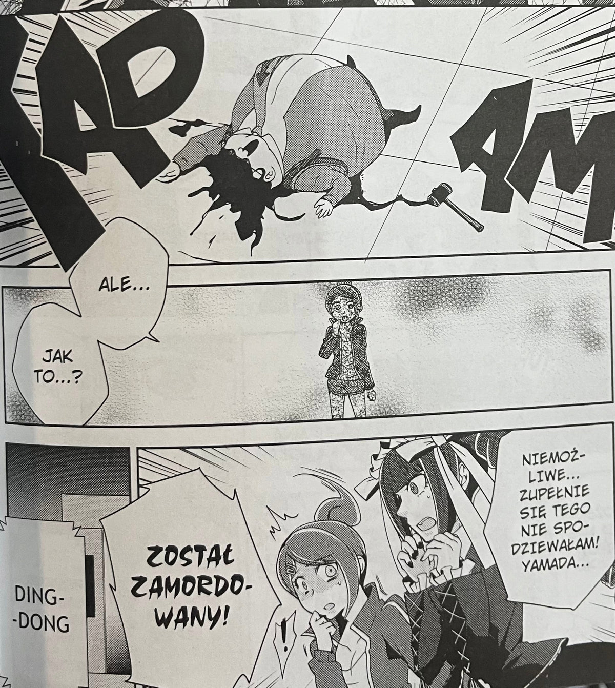Zestaw 4 książek Praca zbiorowa Danganronpa koszmar w akademii marzeń