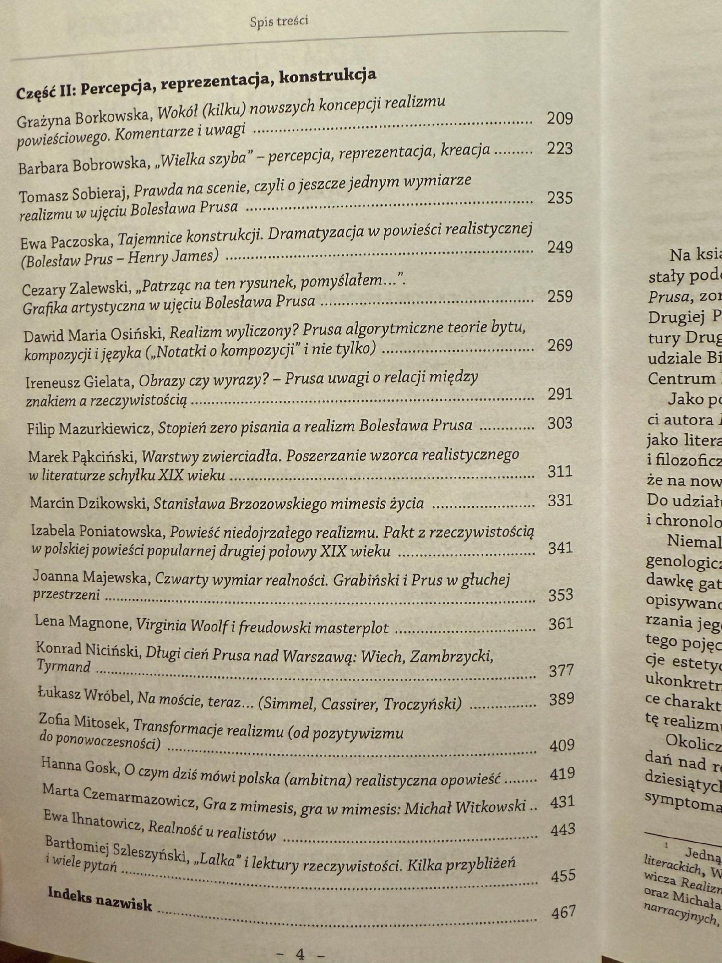 Realiści, realizm, realność W stulecie śmierci Bolesława Prusa