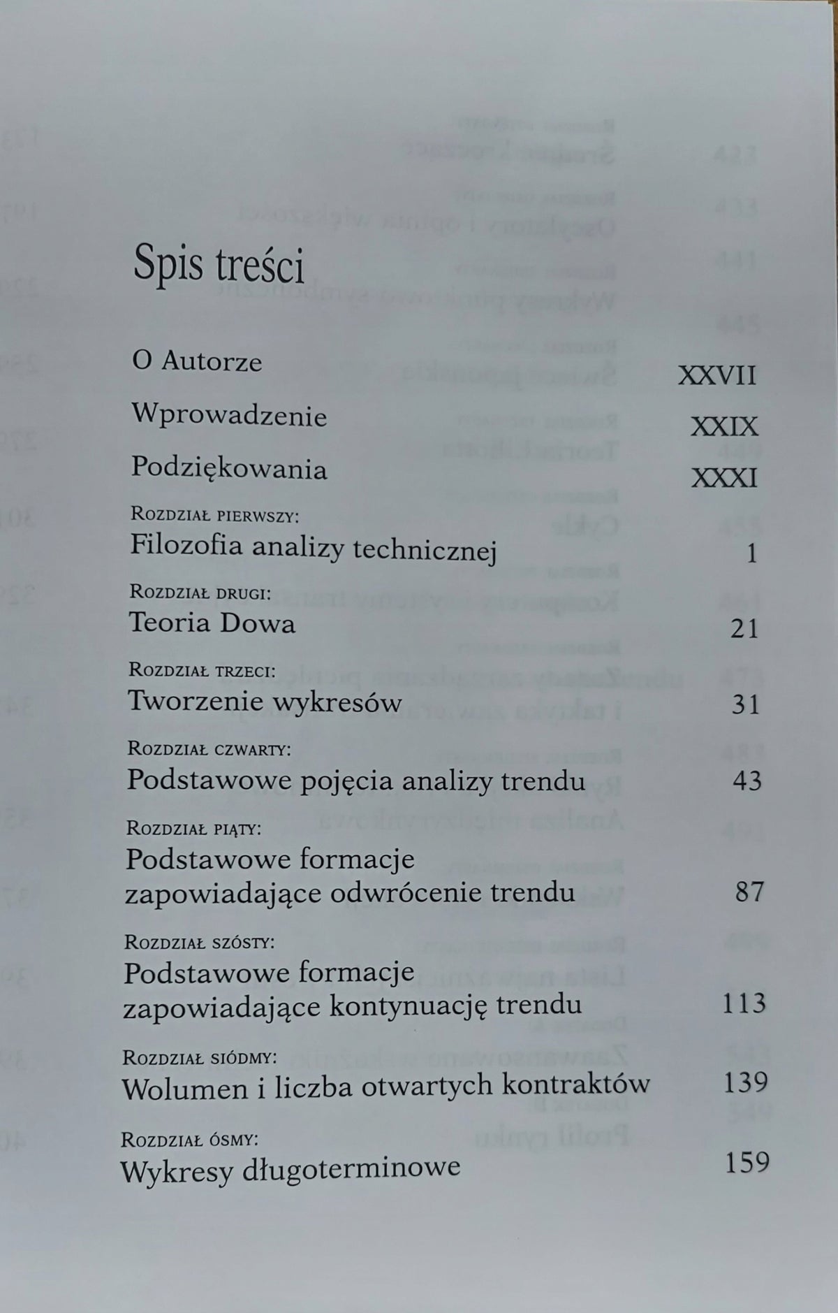 Analiza techniczna rynków finansowych John J. Murphy