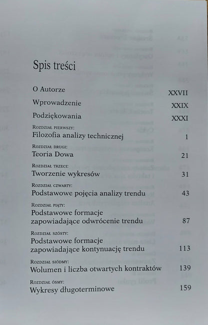Analiza techniczna rynków finansowych John J. Murphy
