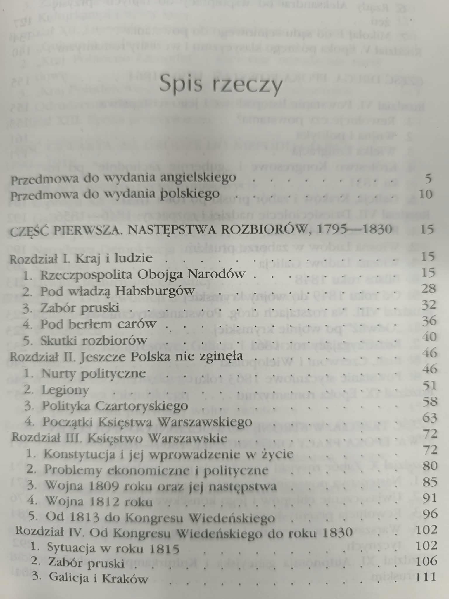 Pod zaborami 1795 1918 Piotr Wandycz