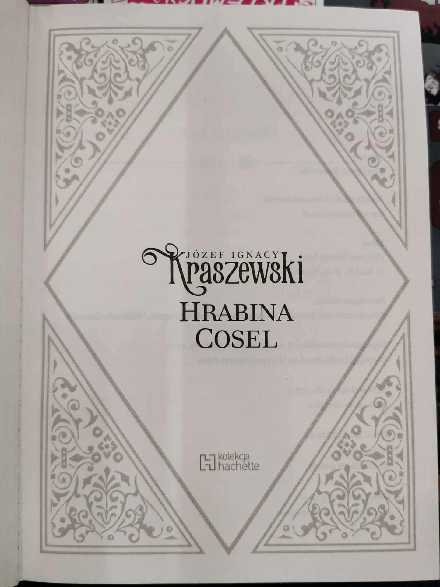 Zestaw 4 książek J. I. Kraszewskiego [Biały Książę, Hrabina Cosel, ...]