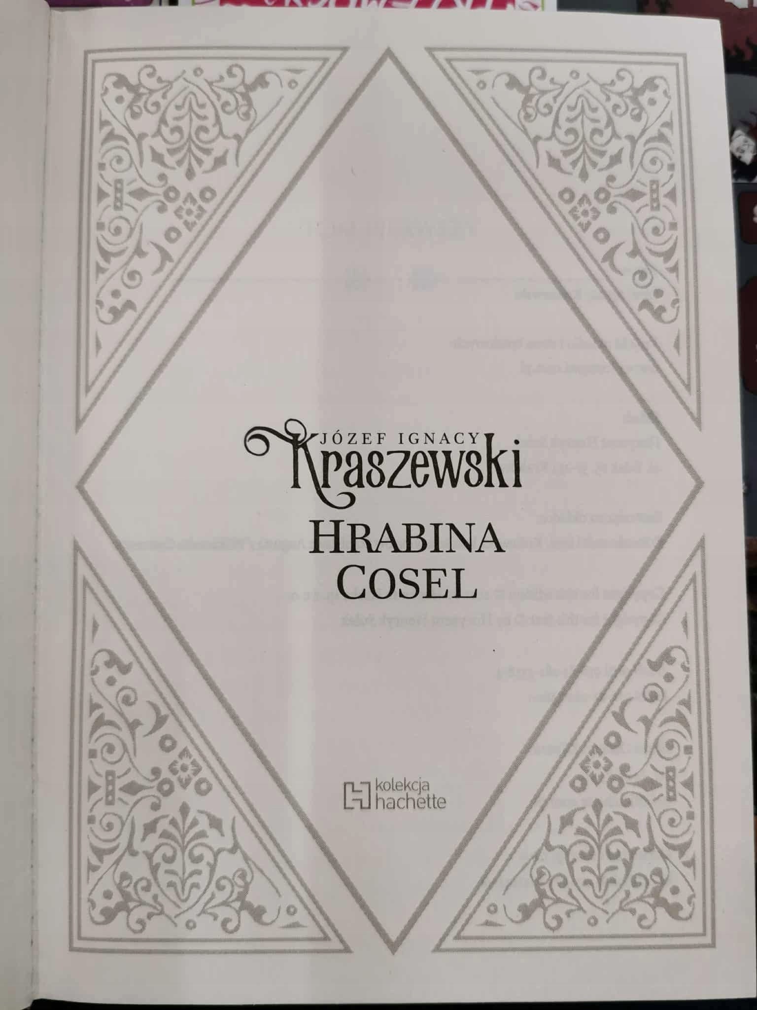 Zestaw 4 książek J. I. Kraszewskiego [Biały Książę, Hrabina Cosel, ...]