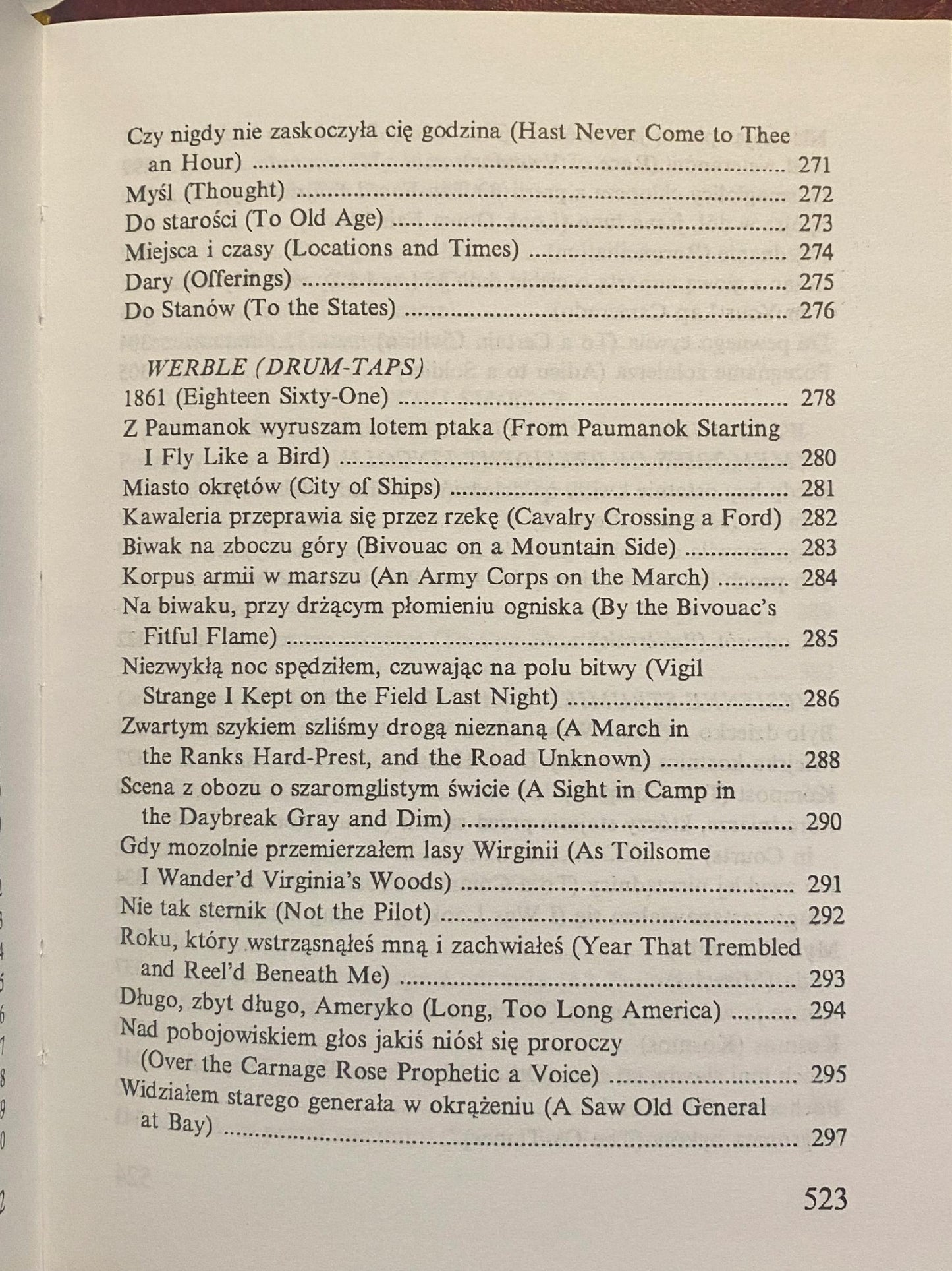 Walt Whitman 256 Wiersze Poematy