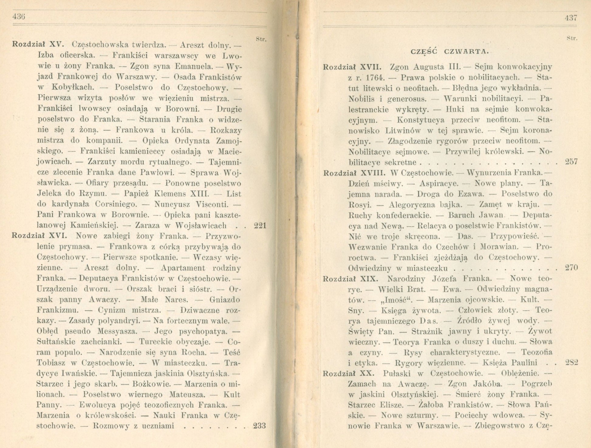 Frank i frankiści polscy: 1726-1816, Kraushar Aleksander [t. I-II,KOMPLET]