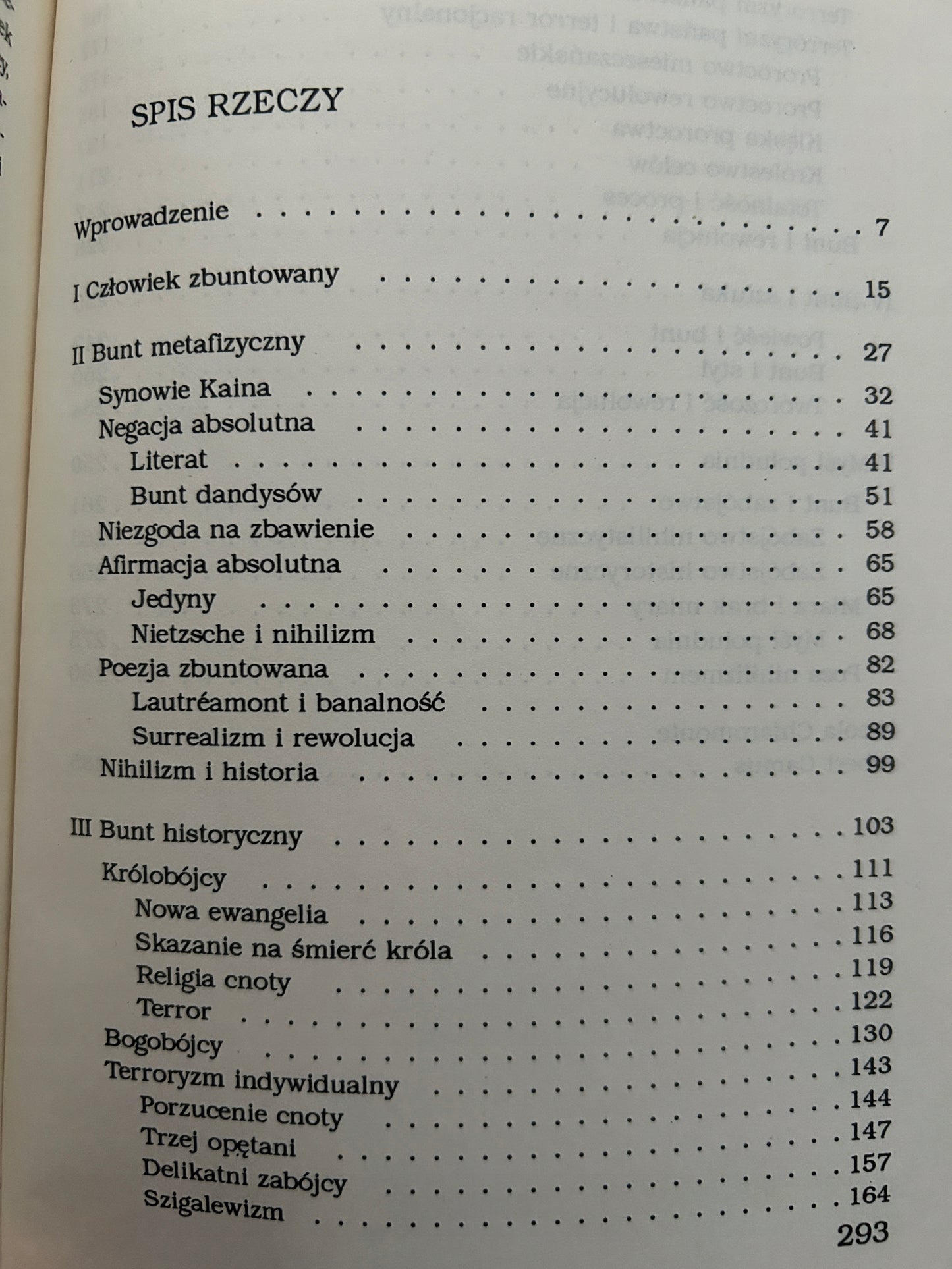 Człowiek zbuntowany - Albert Camus