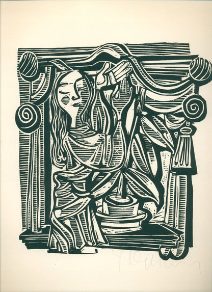 Teka z 17 linorytami Tadeusza Piotrowskiego [1955]