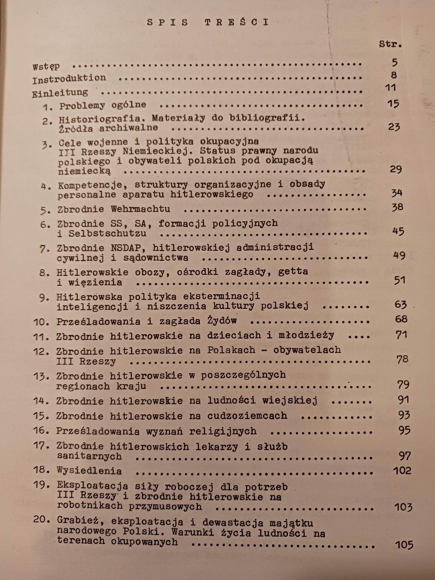 Publikacje Głównej Komisji Badania Zbrodni Hitlerowskich w Polsce 1945-1982