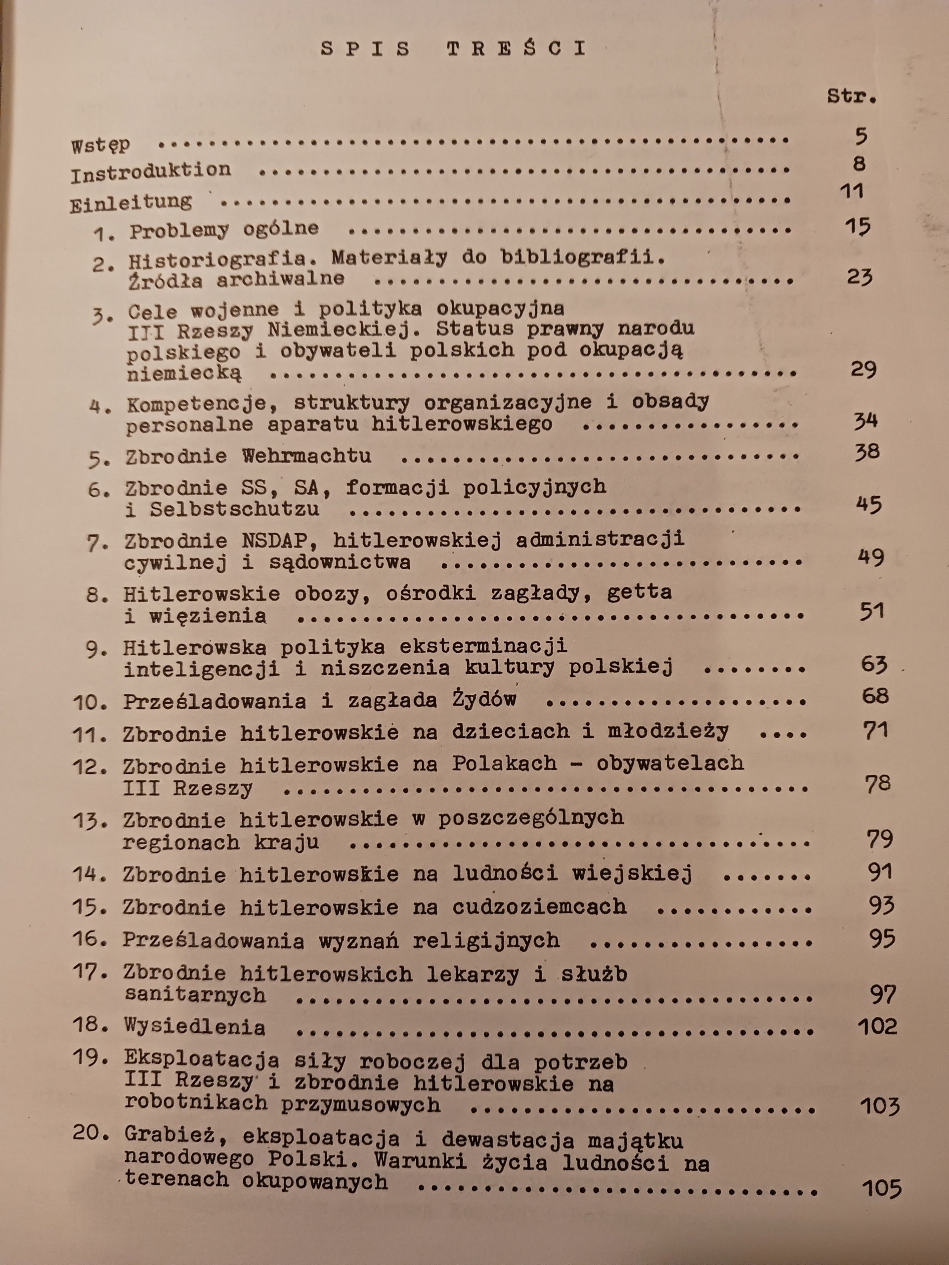 Publikacje Głównej Komisji Badania Zbrodni Hitlerowskich w Polsce 1945-1982