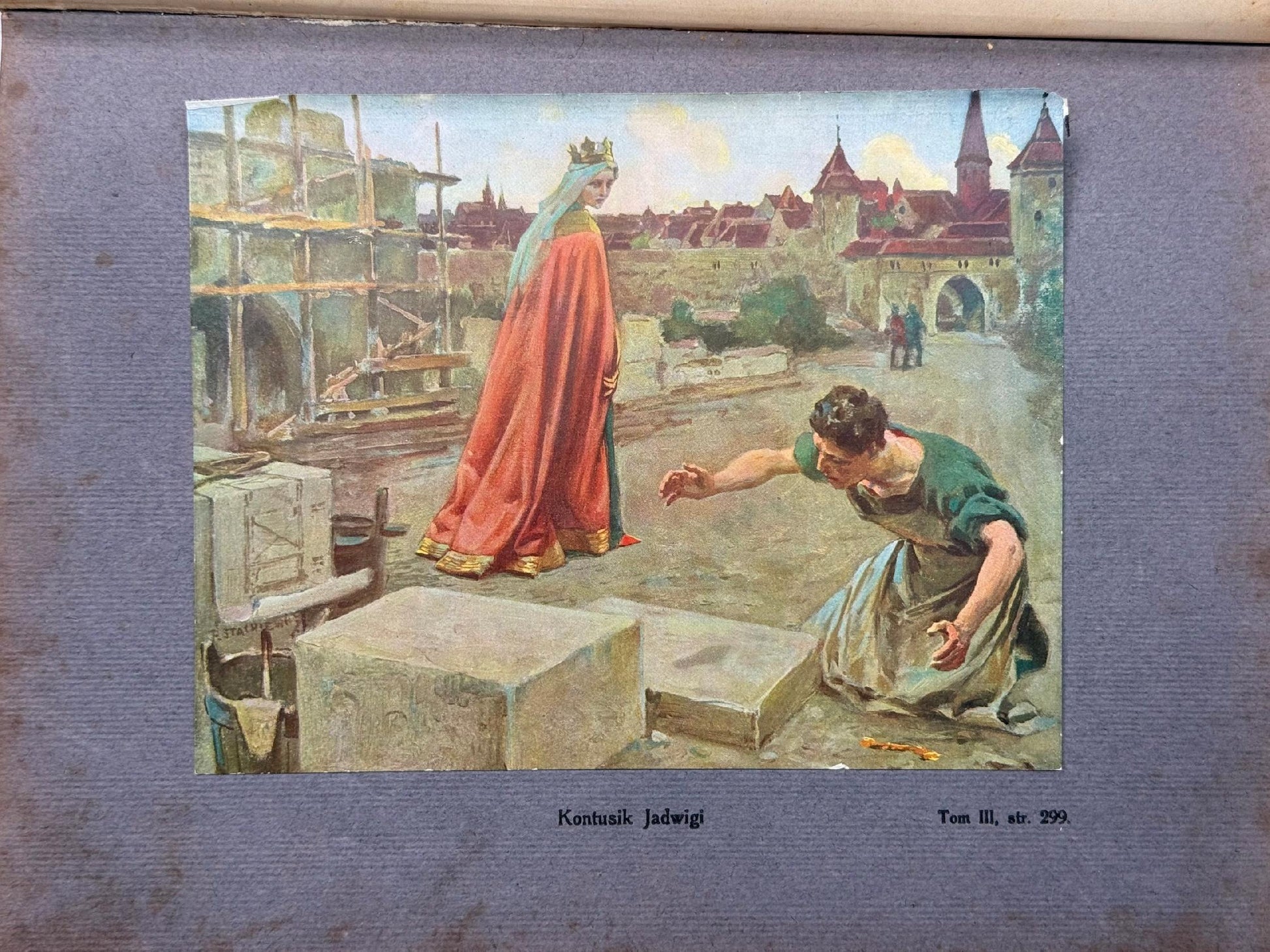 Jadwiga święta królowa na polskim tronie Bandurski Władysław [1910]