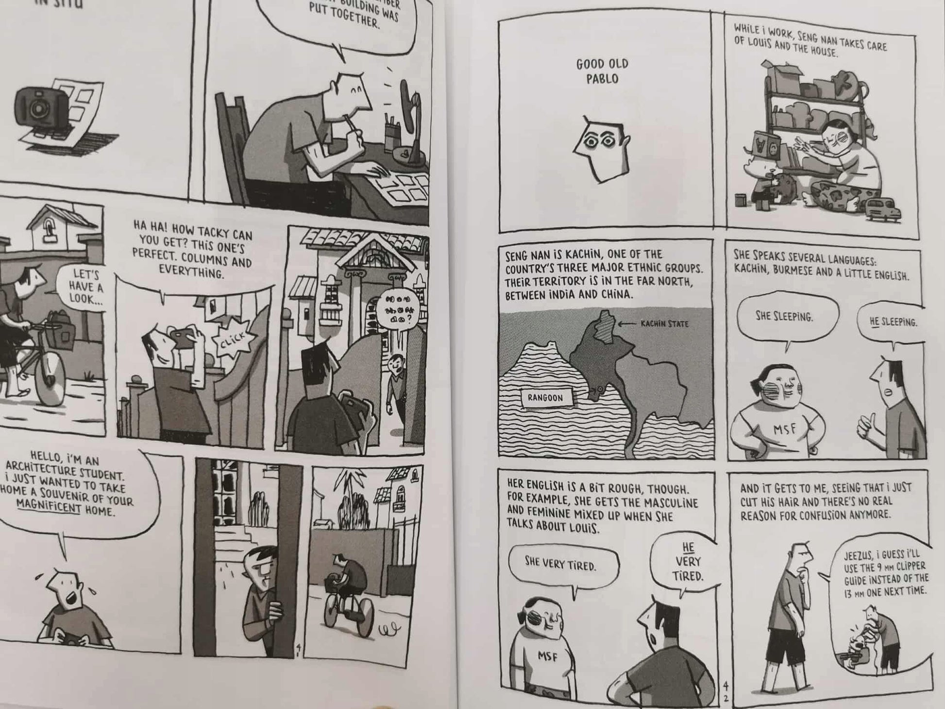 Burma Chronicles, Guy Delisle