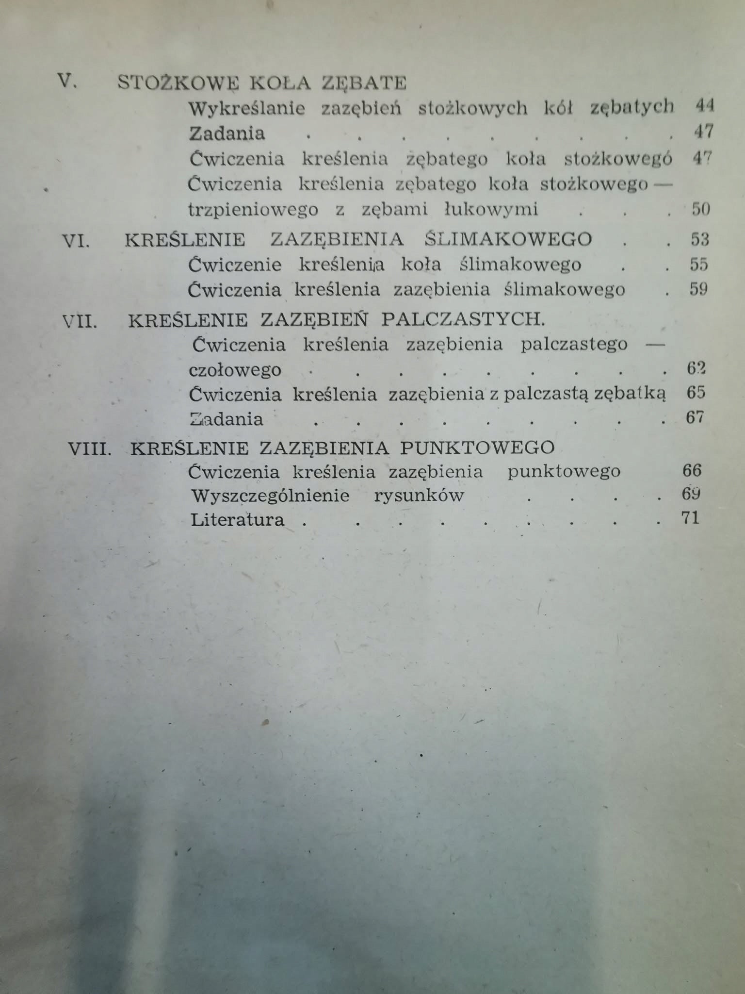 Kreślenie kół zębatych, Sitarz Czesław [Warszawa 1948]