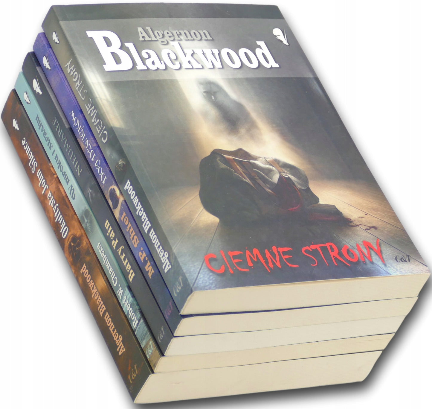 Biblioteka Grozy Zestaw x5 [Blackwood, Shiel, Pain, Chambers]