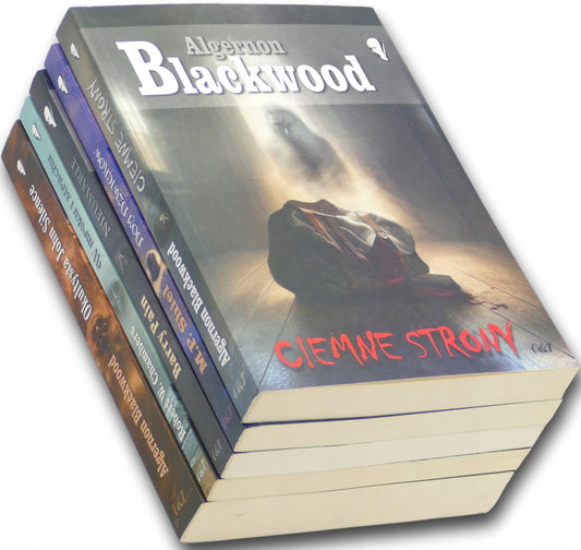 Biblioteka Grozy Zestaw x5 [Blackwood, Shiel, Pain, Chambers]