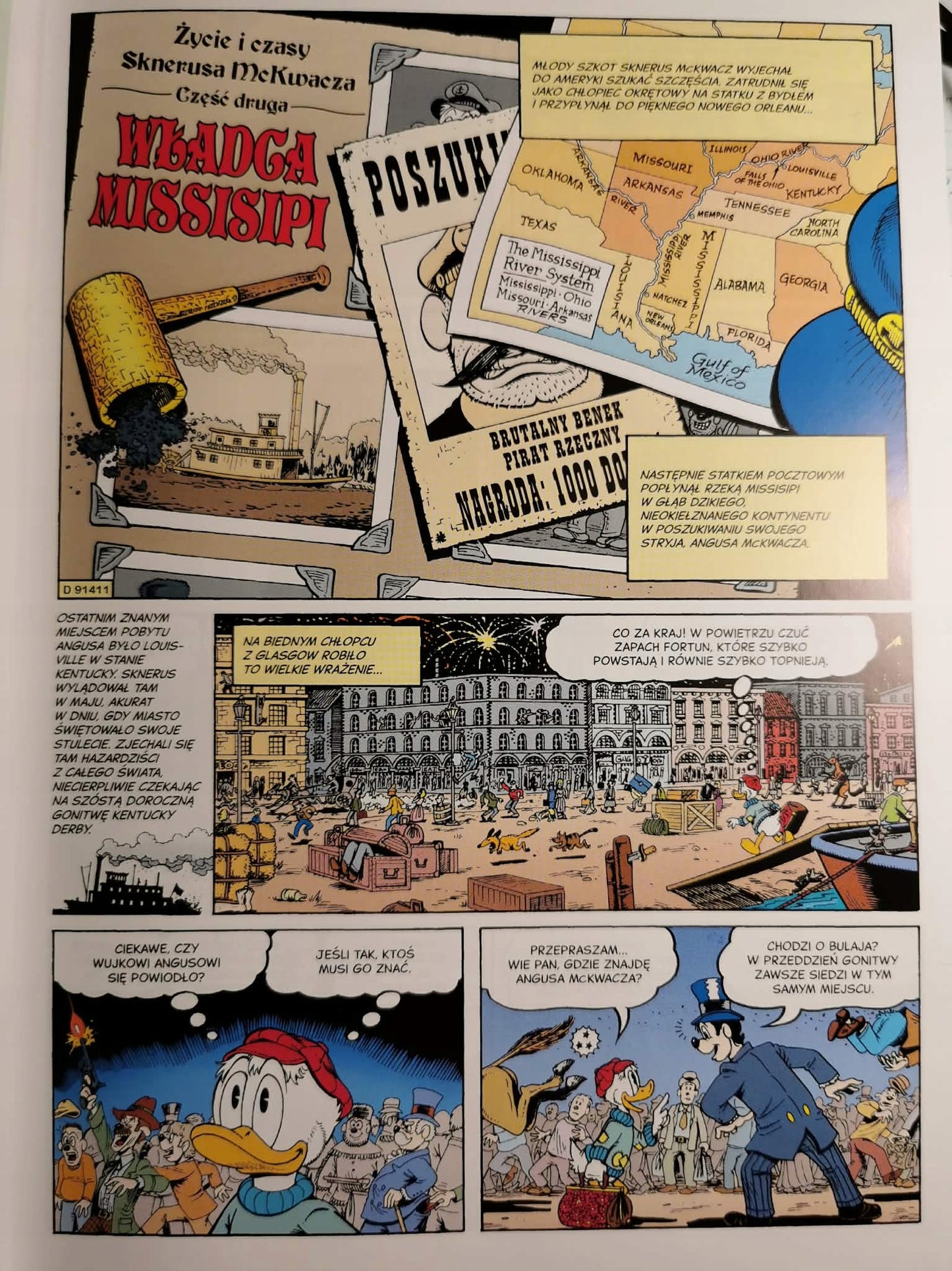 Życie i czasy Sknerusa McKwacza, Don Rosa