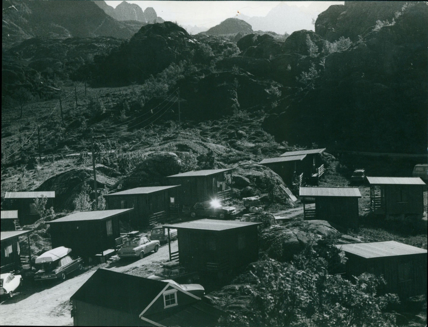 Fotografia Domki letniskowe- Norwegia Edward Hartwig