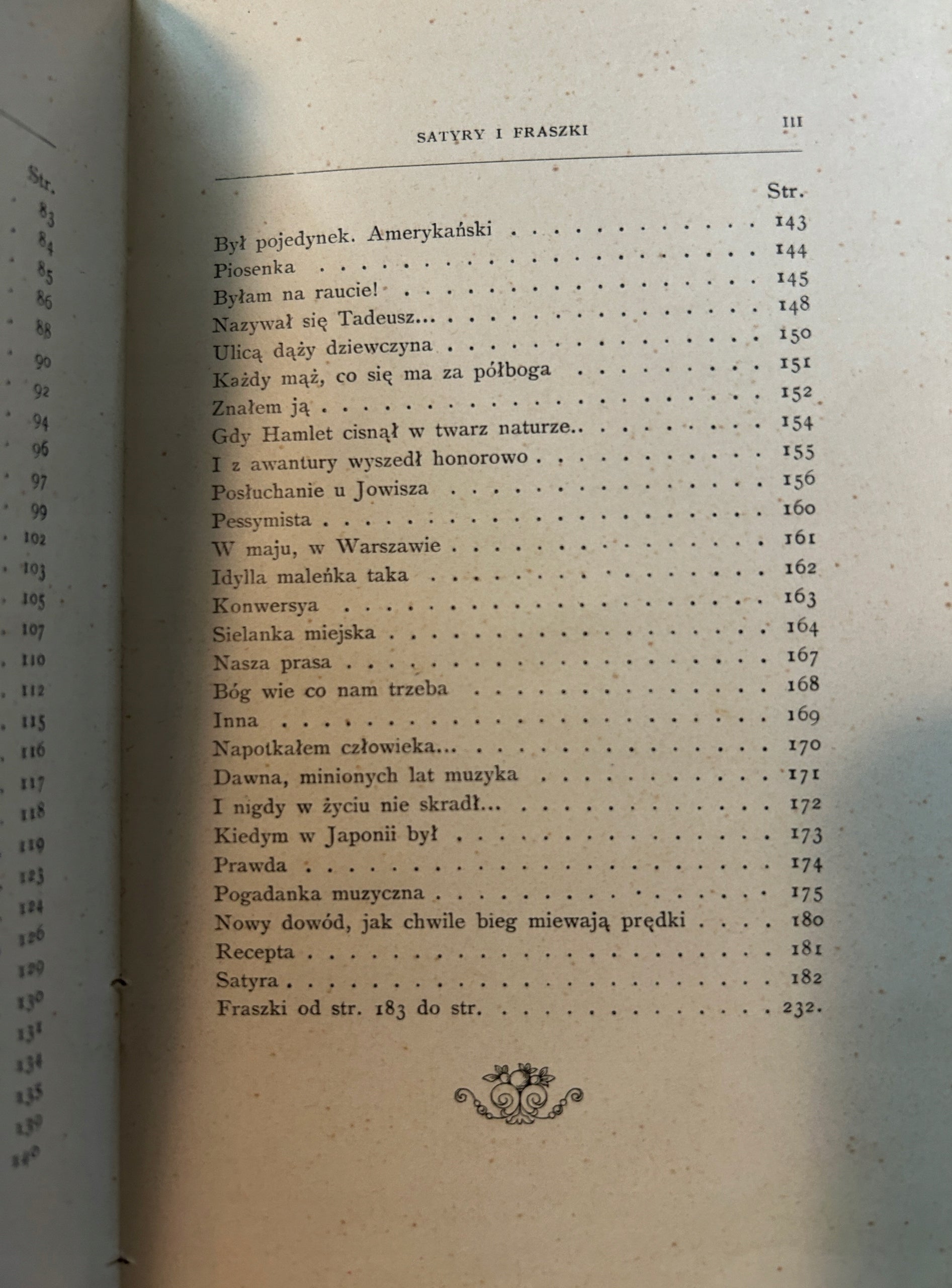 Satyry i fraszki. Wybór - M. Rodoć [1897 r.]