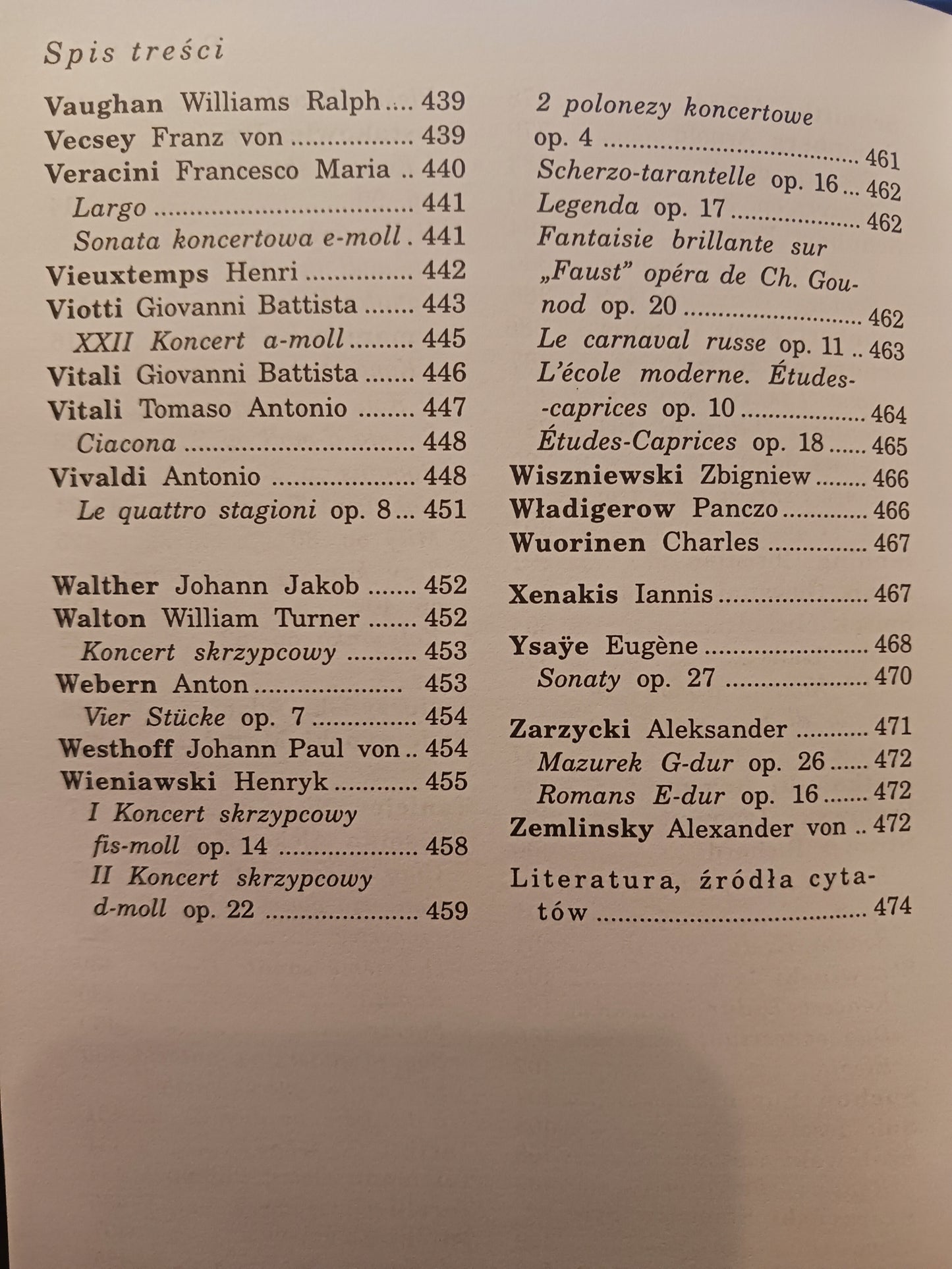 Przewodnik po muzyce skrzypcowej Jerzy Kusiak