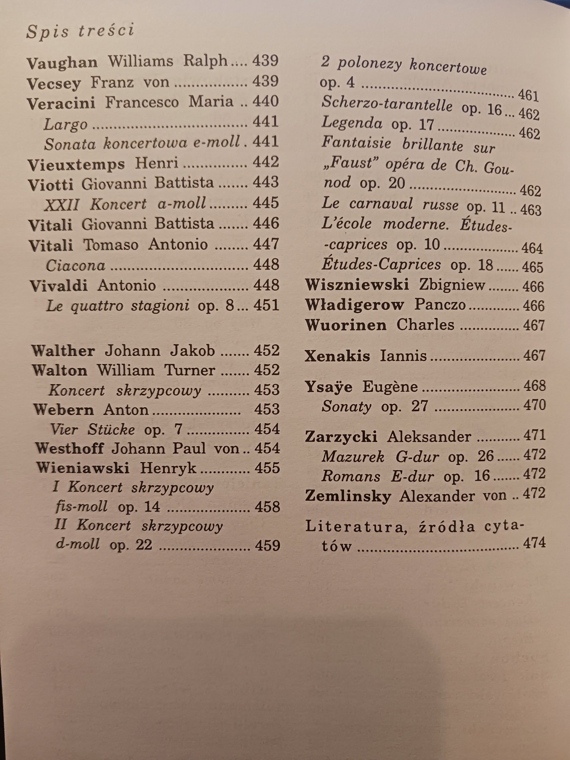 Przewodnik po muzyce skrzypcowej Jerzy Kusiak