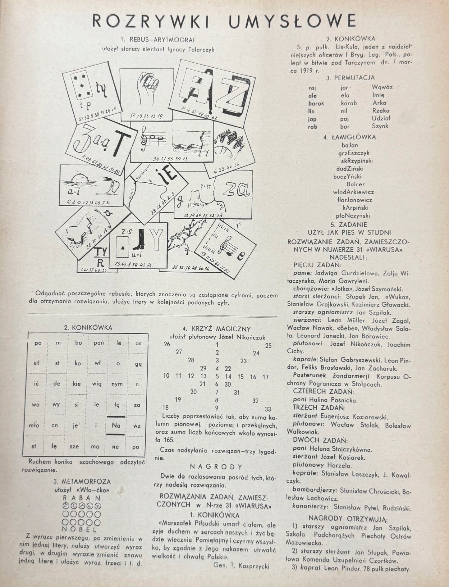 Wiarus Rok 6 Nr 1-50 1935
