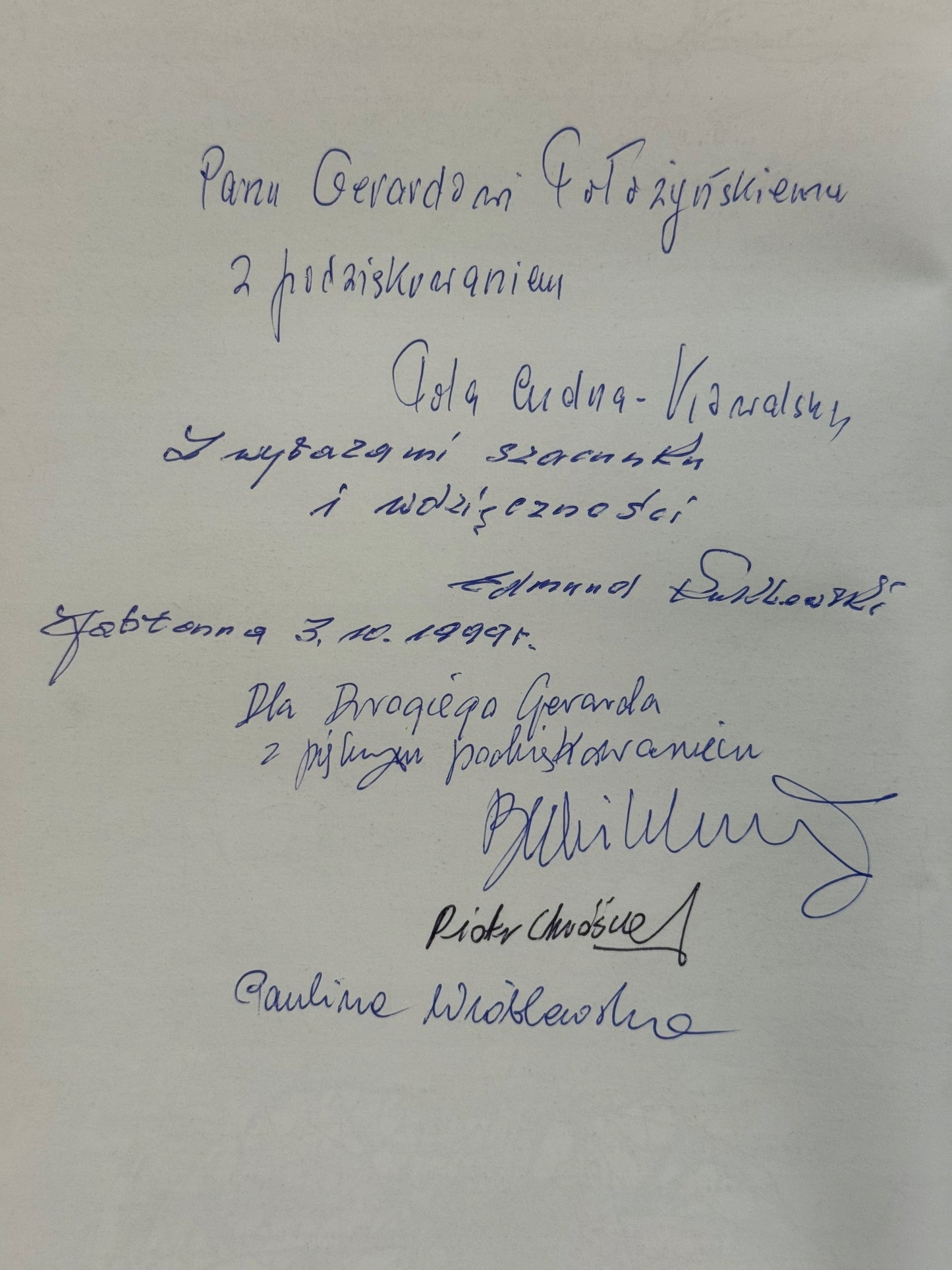 Chotomów, Jabłonna od wieków razem Tom I Praca zbiorowa [obca dedykacja]