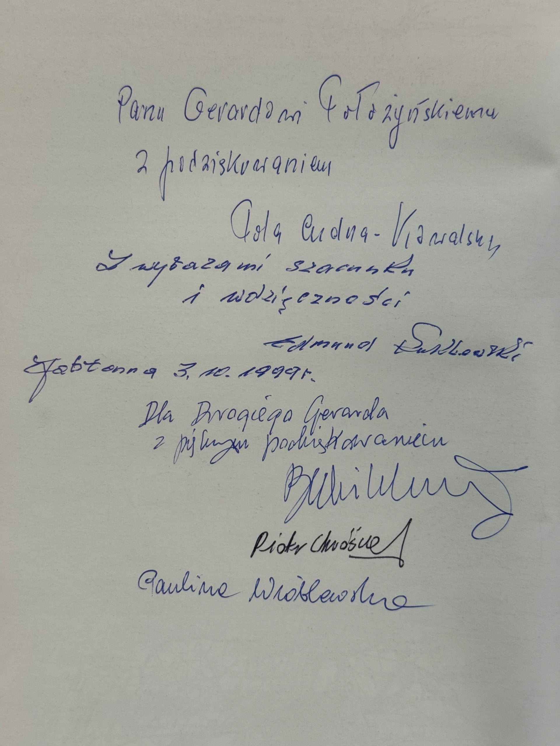 Chotomów, Jabłonna od wieków razem Tom I Praca zbiorowa [obca dedykacja]