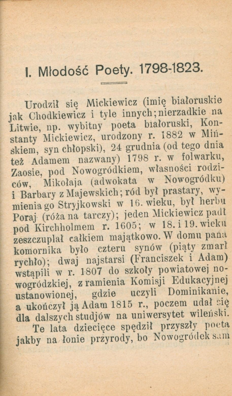 Brückner Aleksander- Mickiewicz, Słowacki, Krasiński- Żywot i dzieła