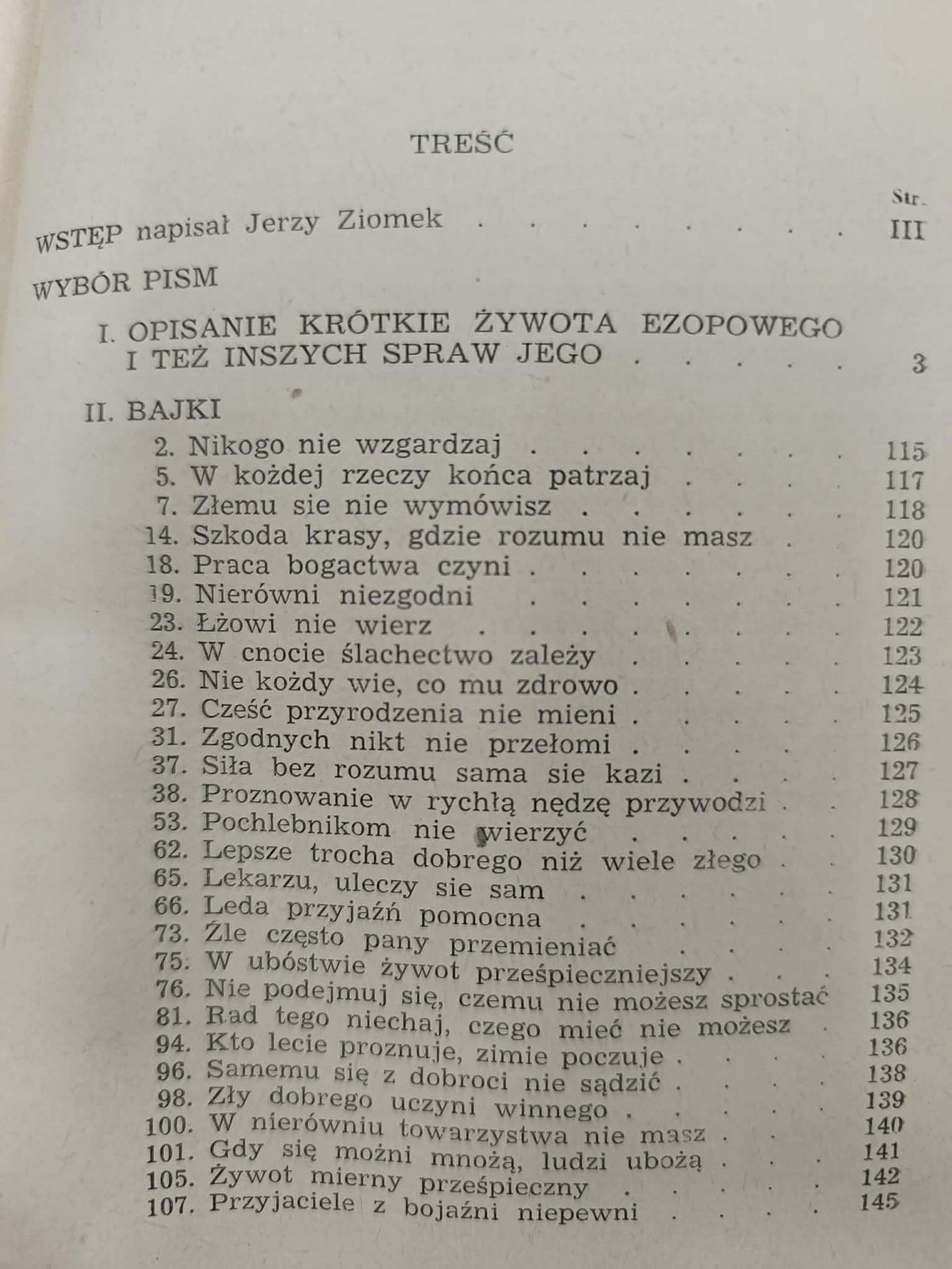 Biernat z Lublina, Wybór pism, Biblioteka Narodowa Nr 149, S. I