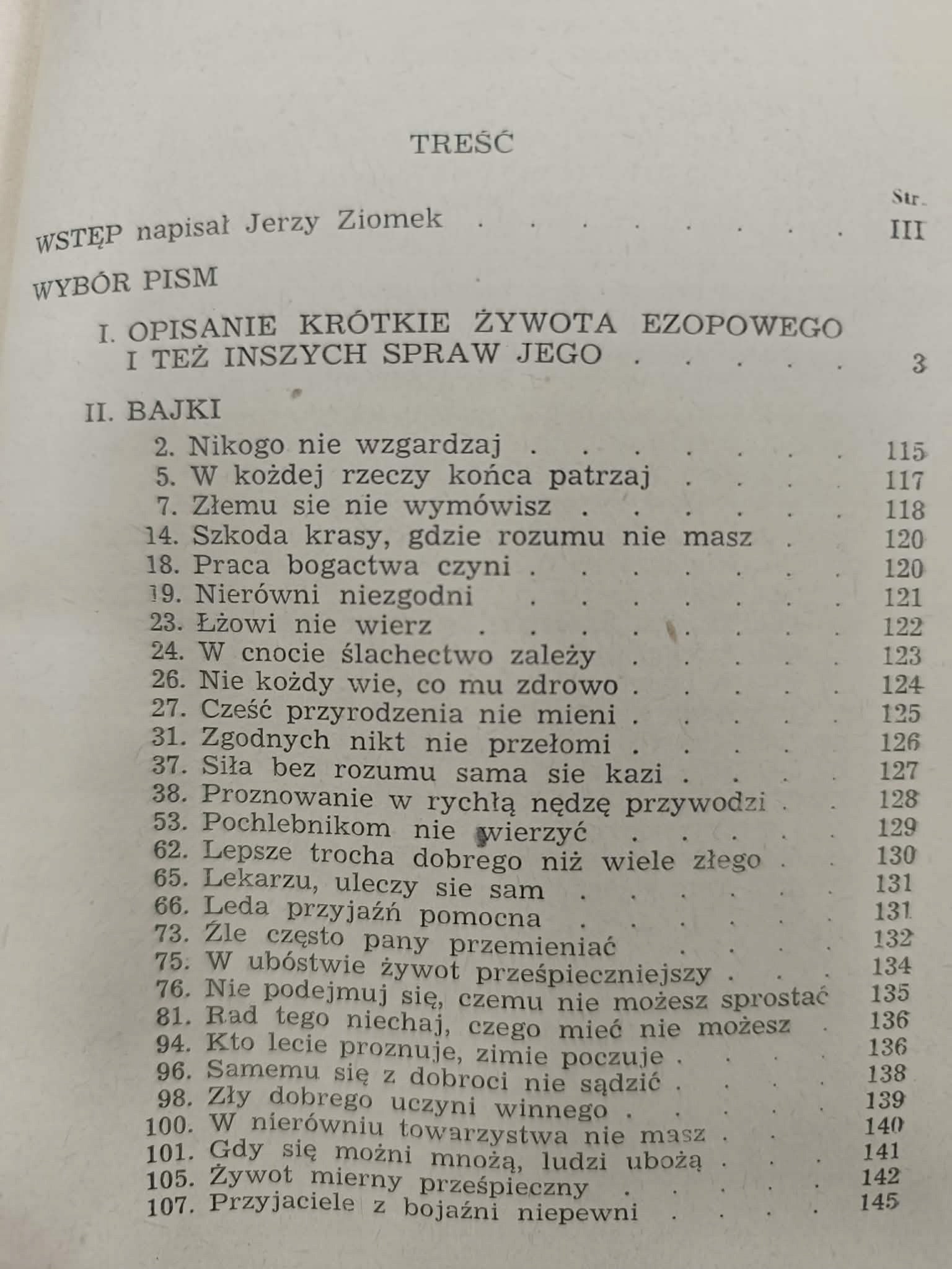 Biernat z Lublina, Wybór pism, Biblioteka Narodowa Nr 149, S. I
